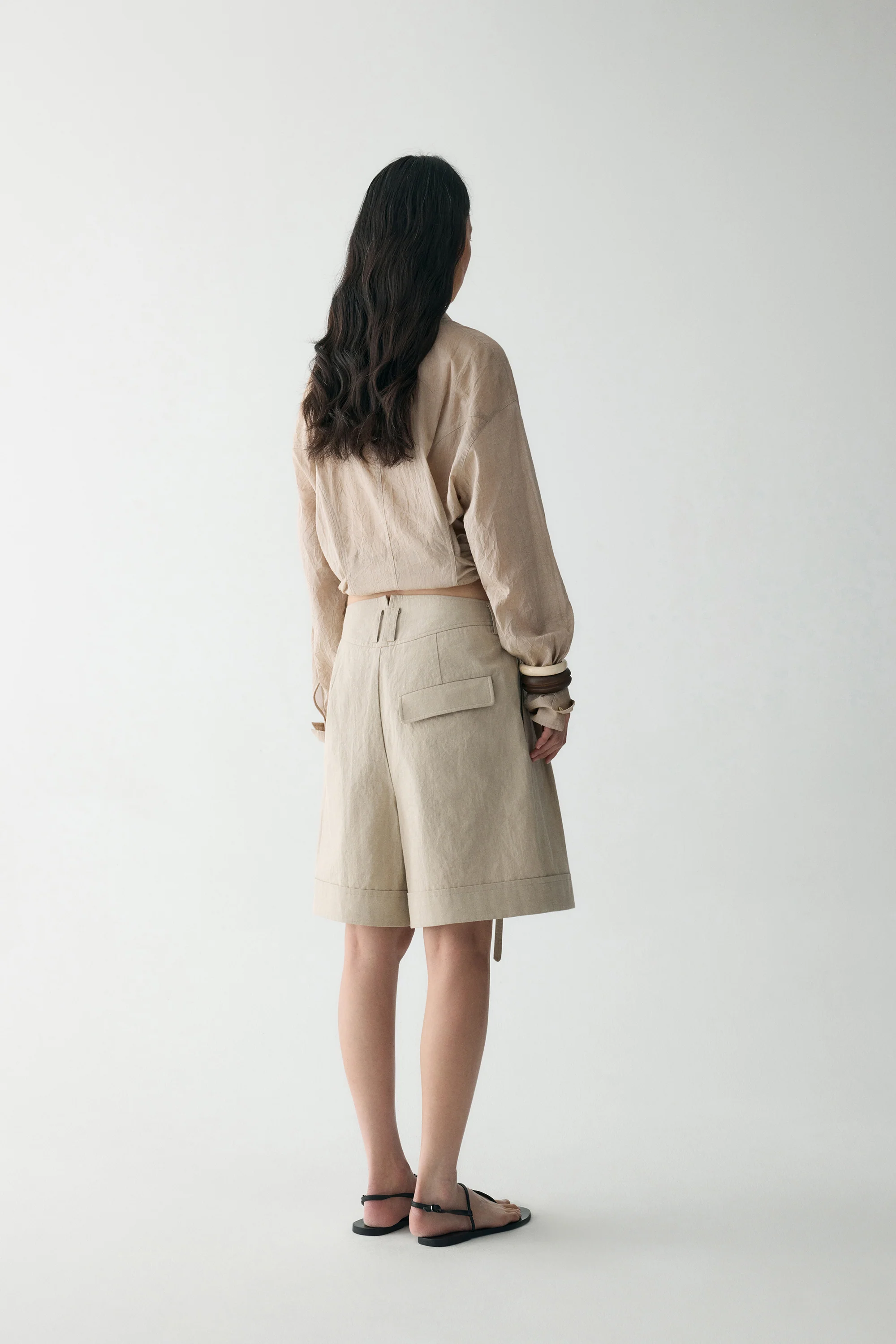 Curved Loose Shorts - Image 6