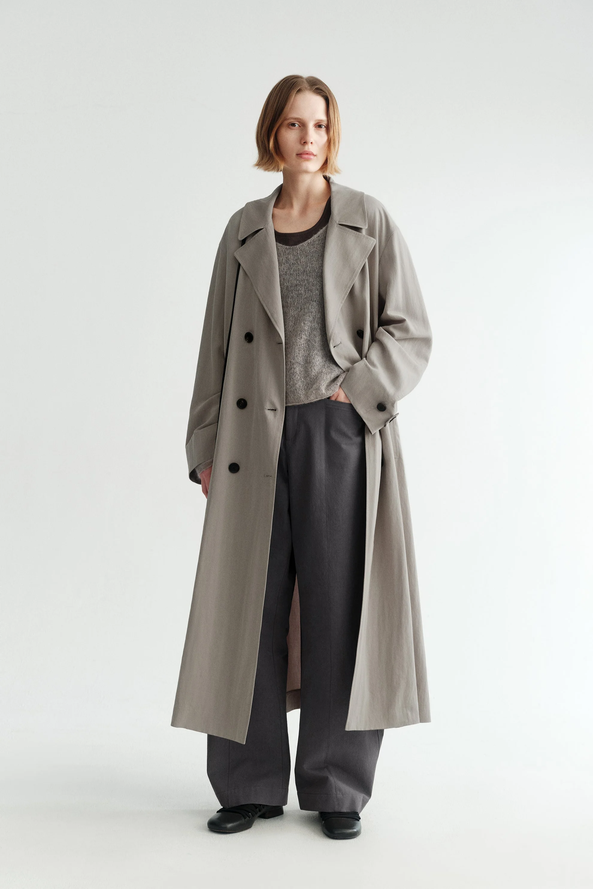 Double-breasted Trench Coat - Image 16