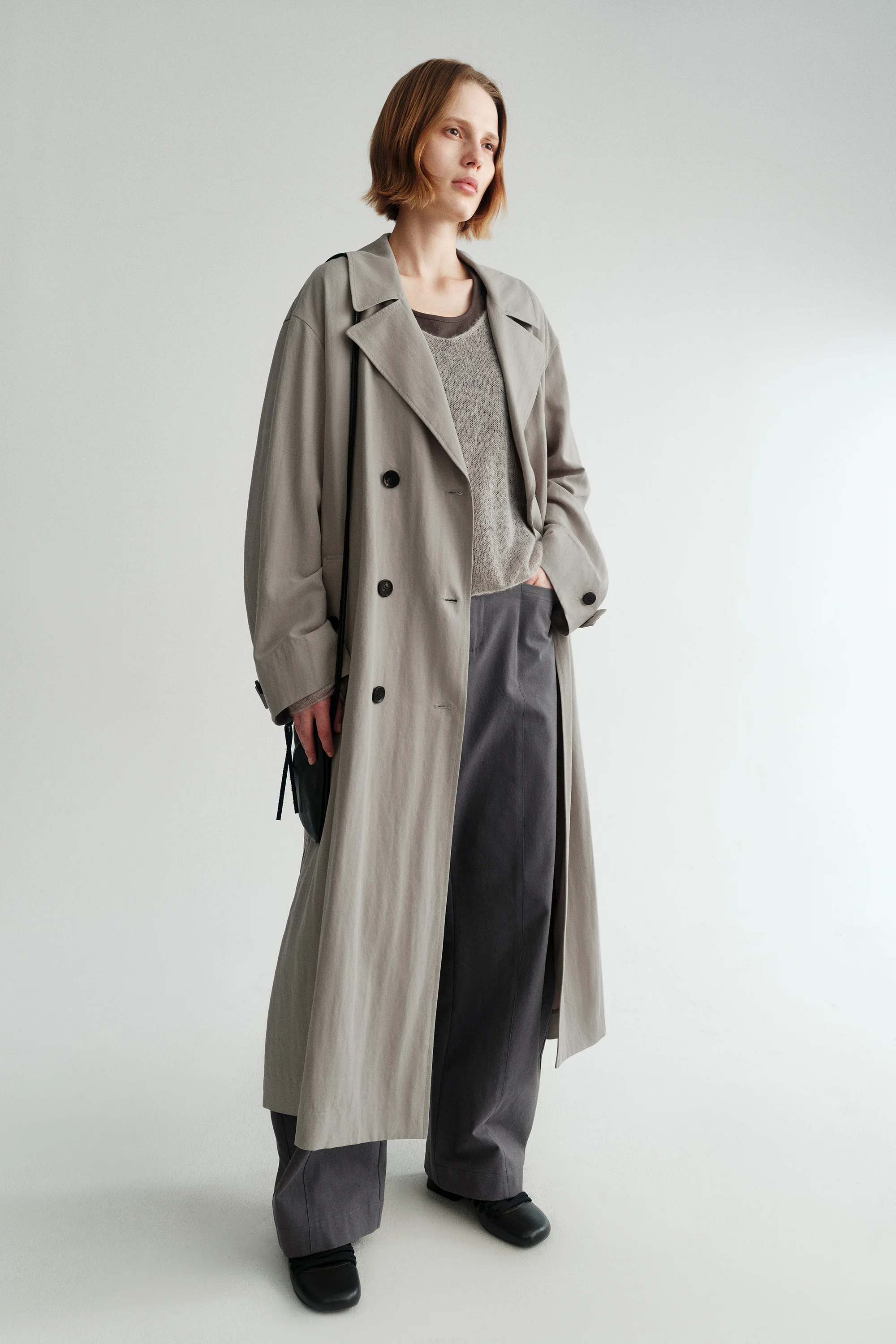 Double-breasted Trench Coat - Image 17