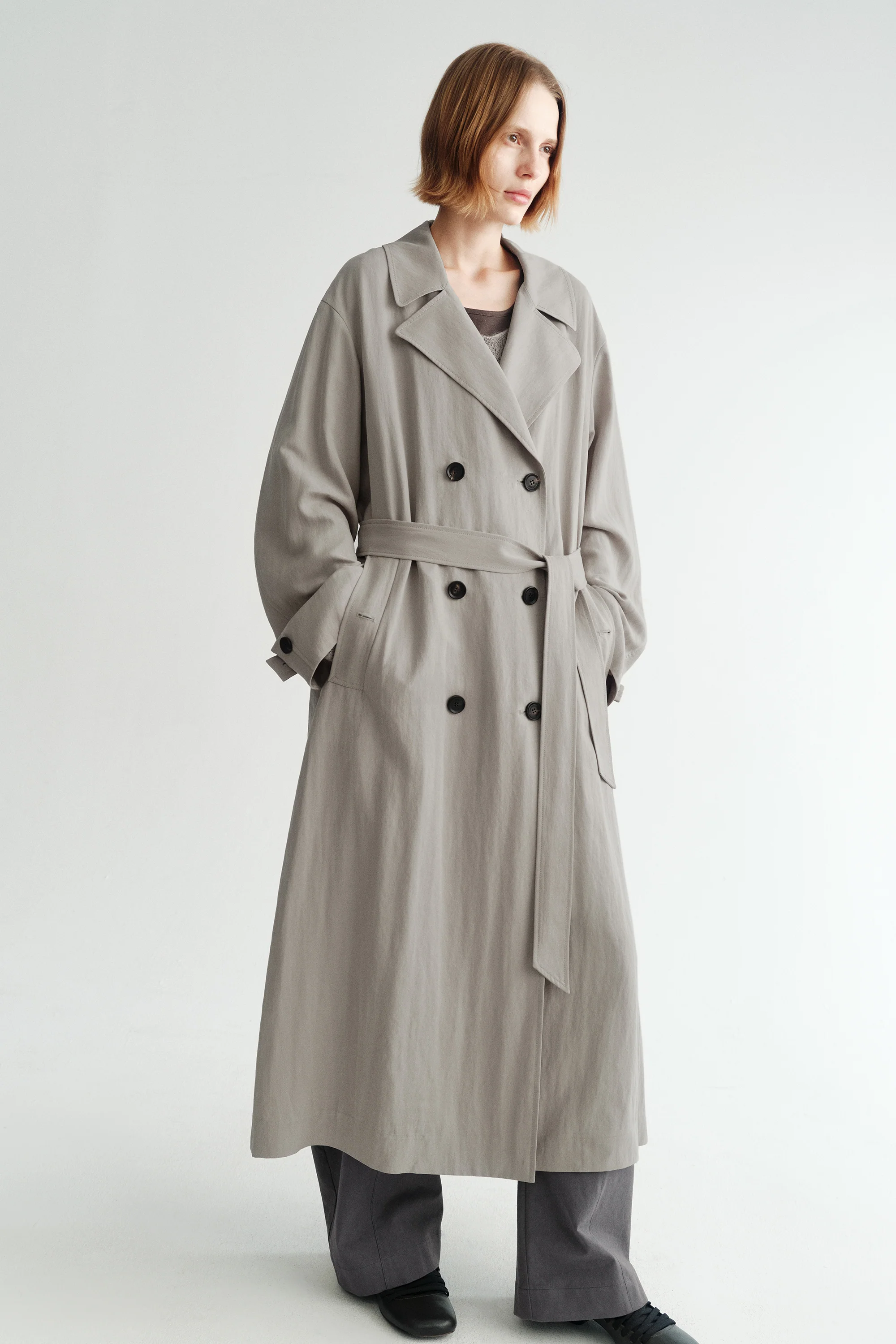 Double-breasted Trench Coat - Image 18
