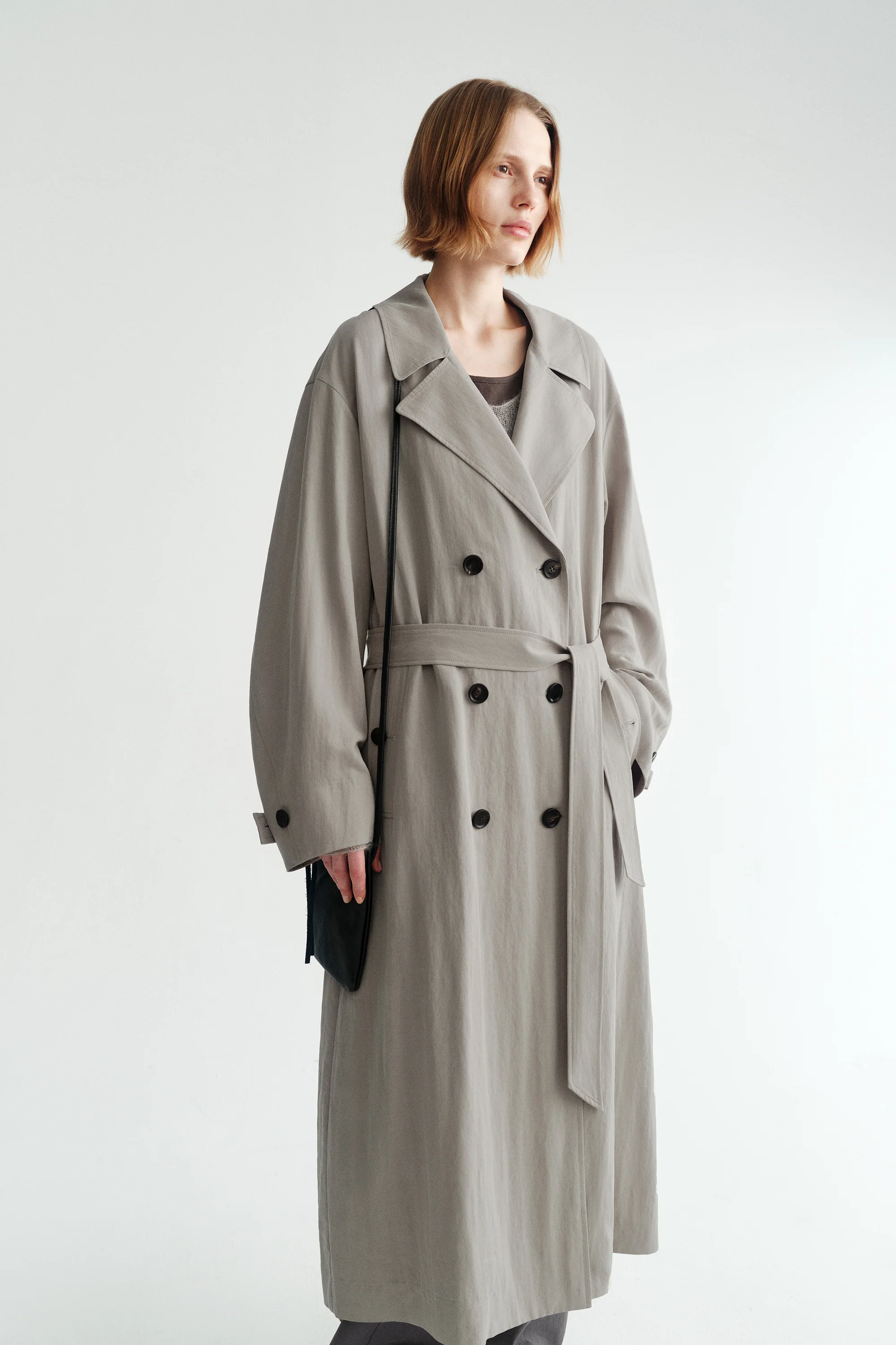 Double-breasted Trench Coat - Image 19