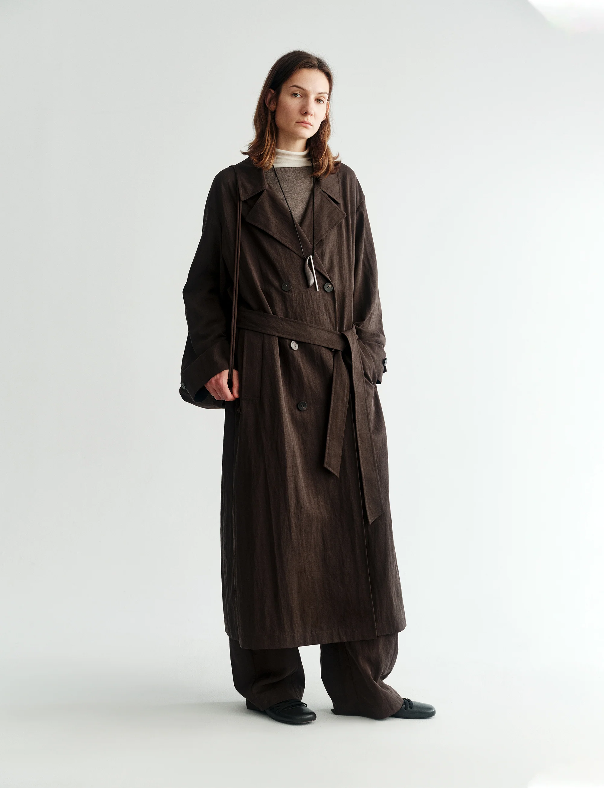 Double-breasted Trench Coat - Image 3