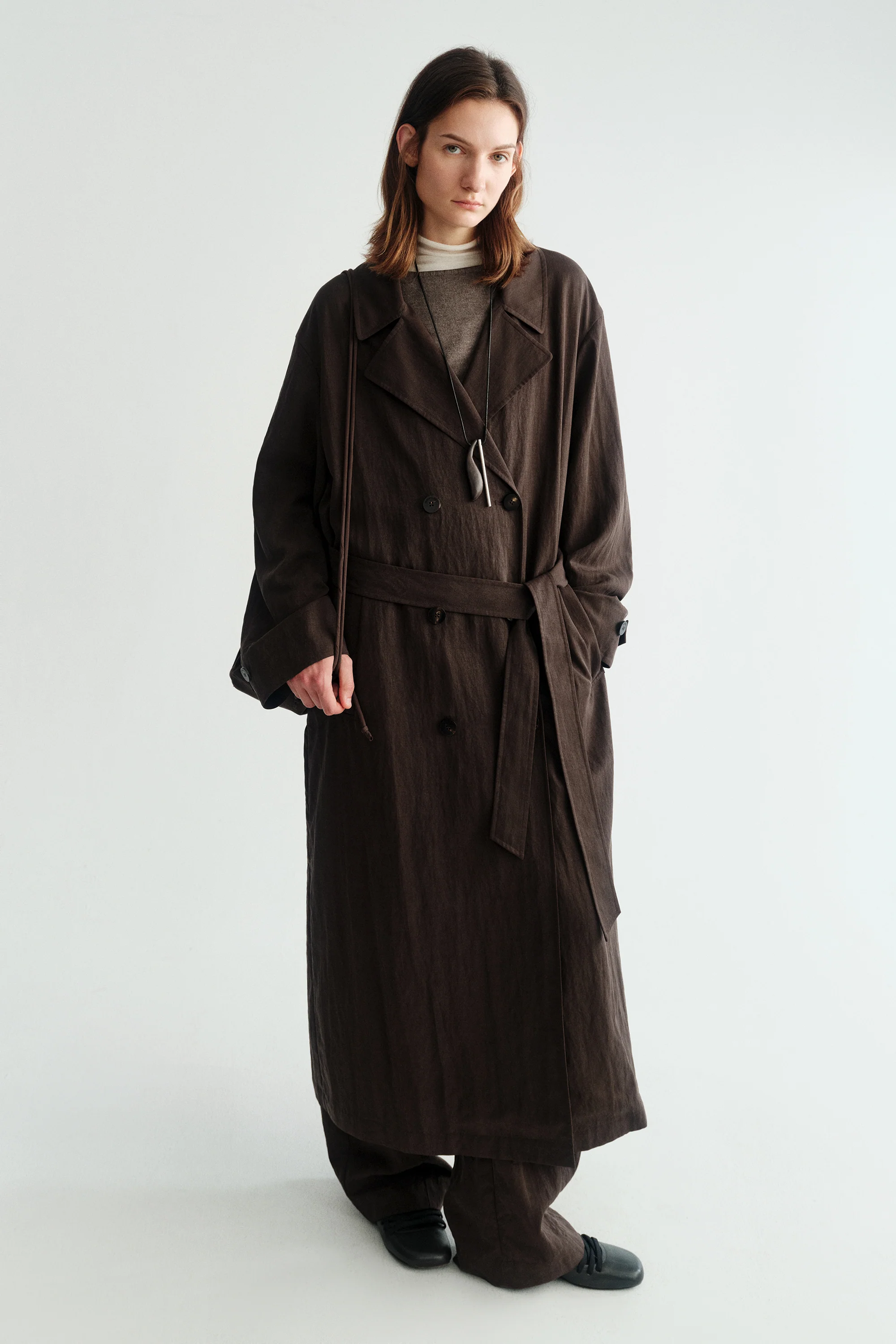 Double-breasted Trench Coat - Image 4