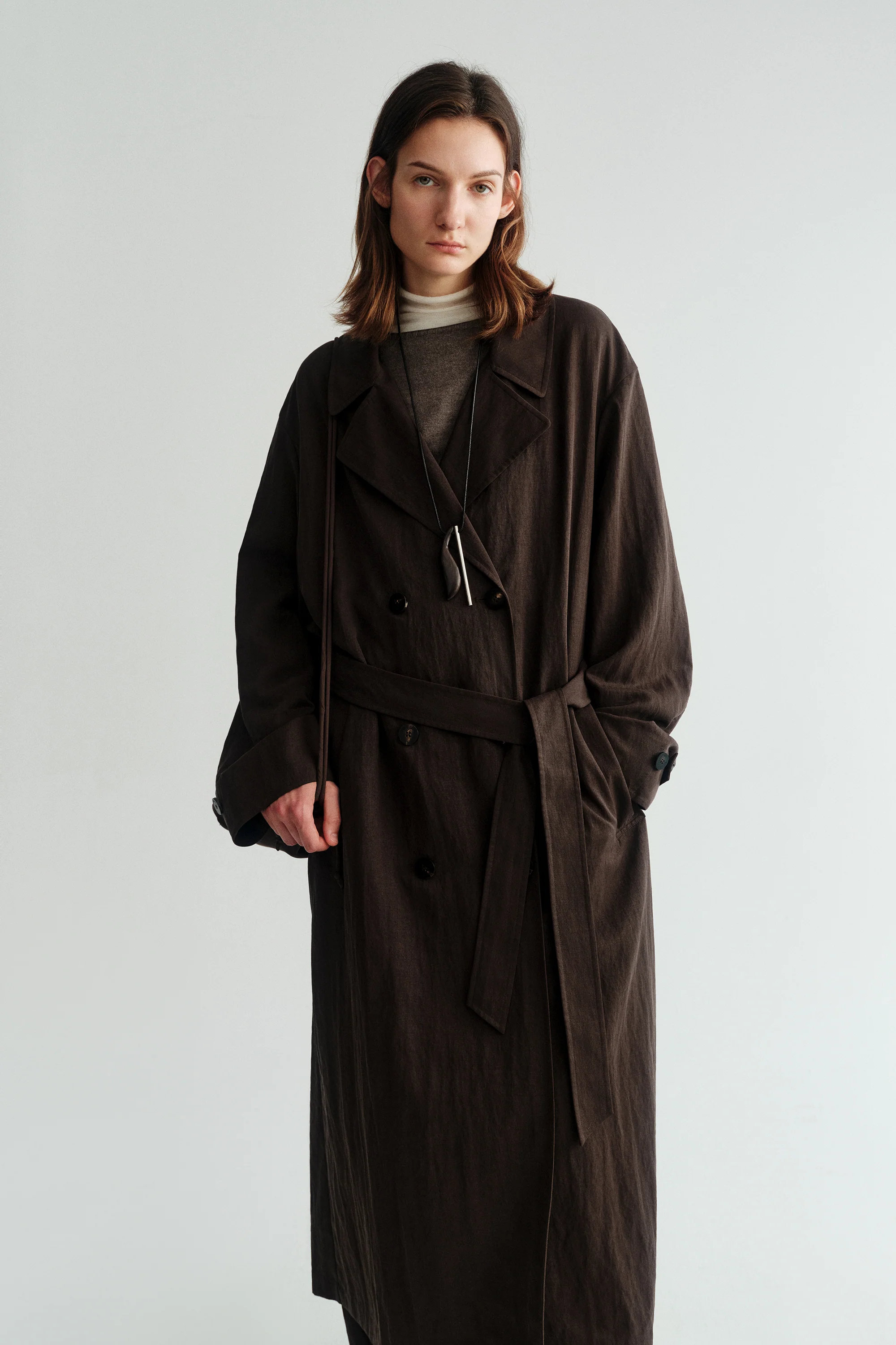Double-breasted Trench Coat - Image 8
