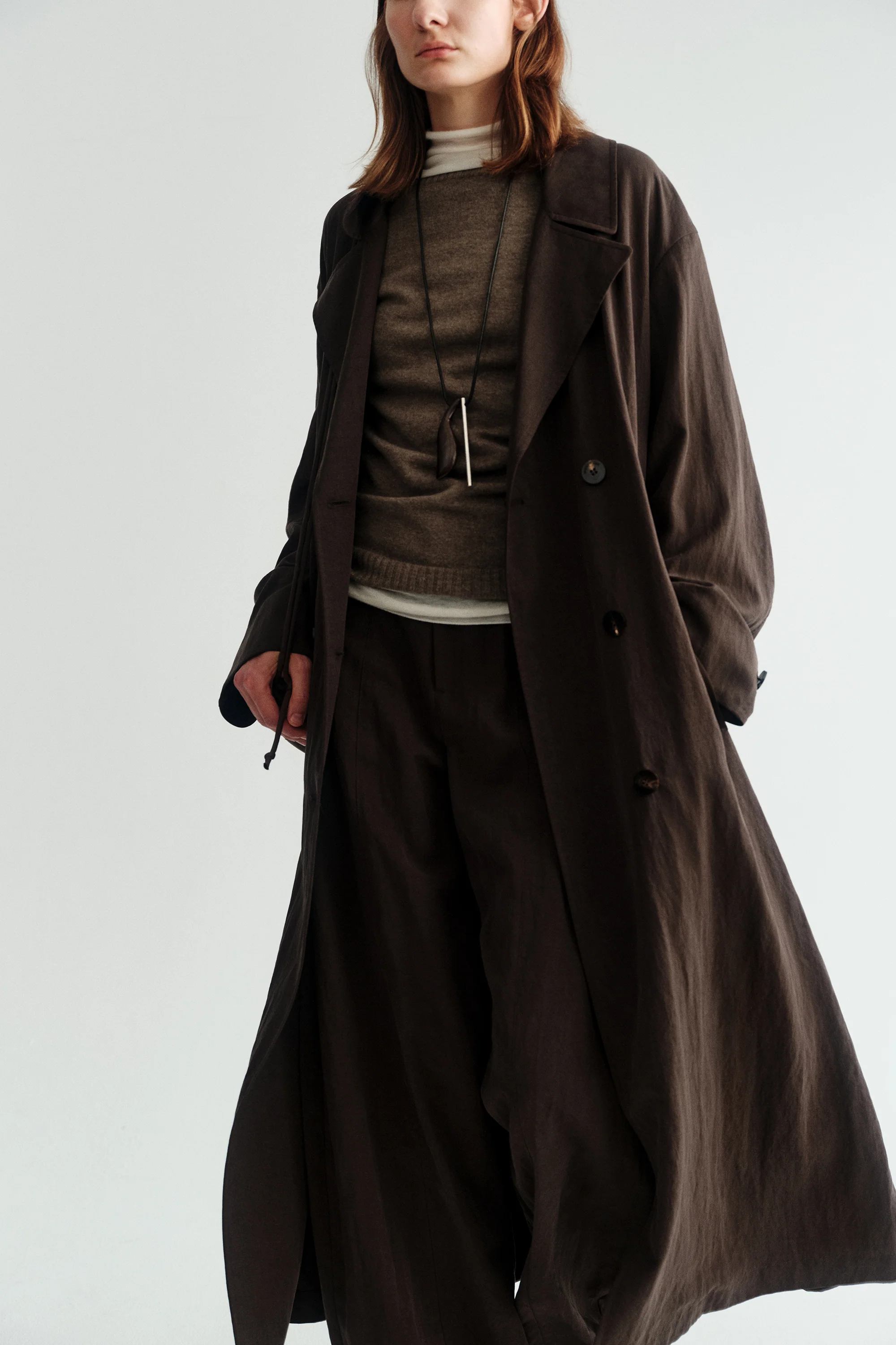 Double-breasted Trench Coat - Image 9