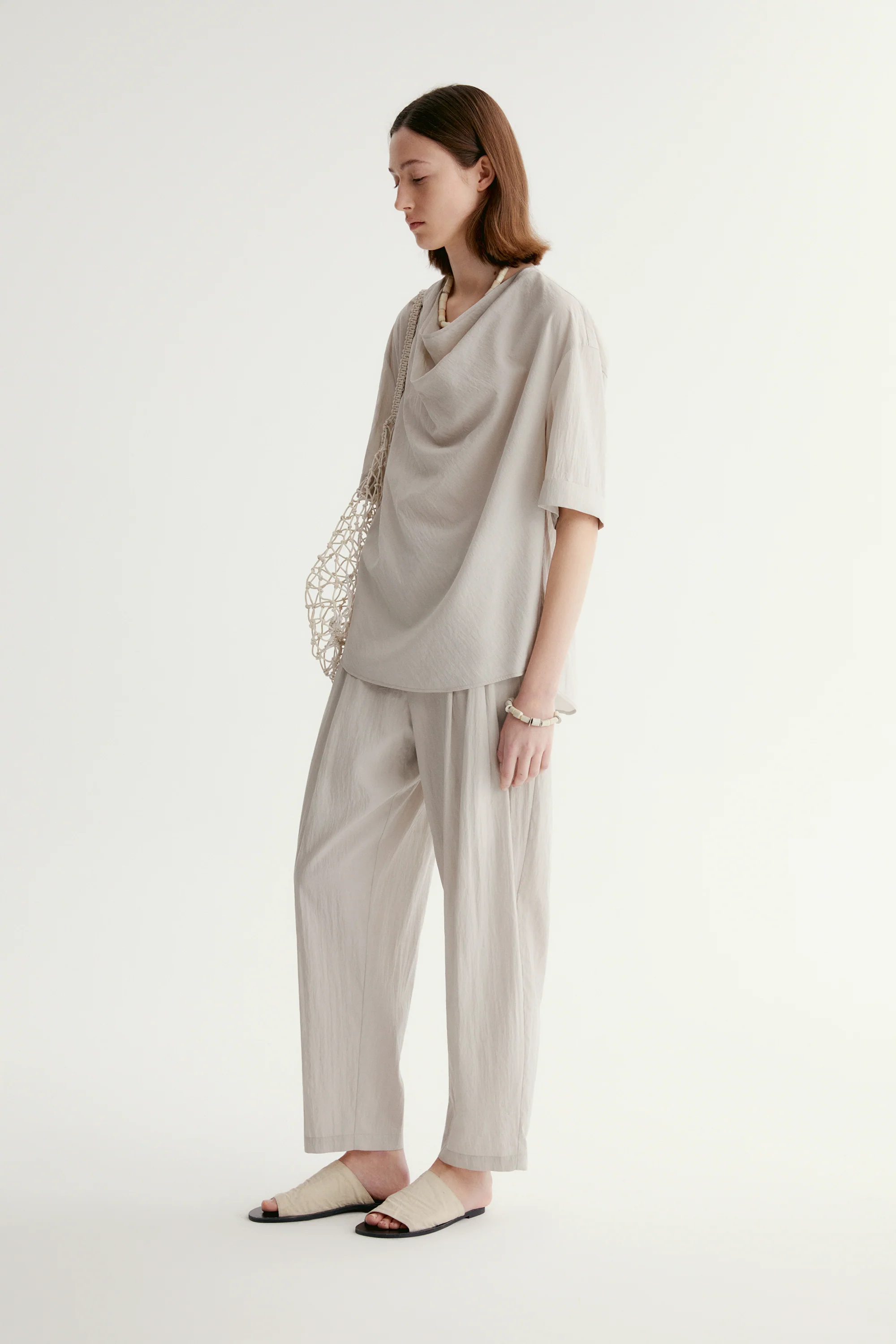Draped Cowl-neck Top - Image 5