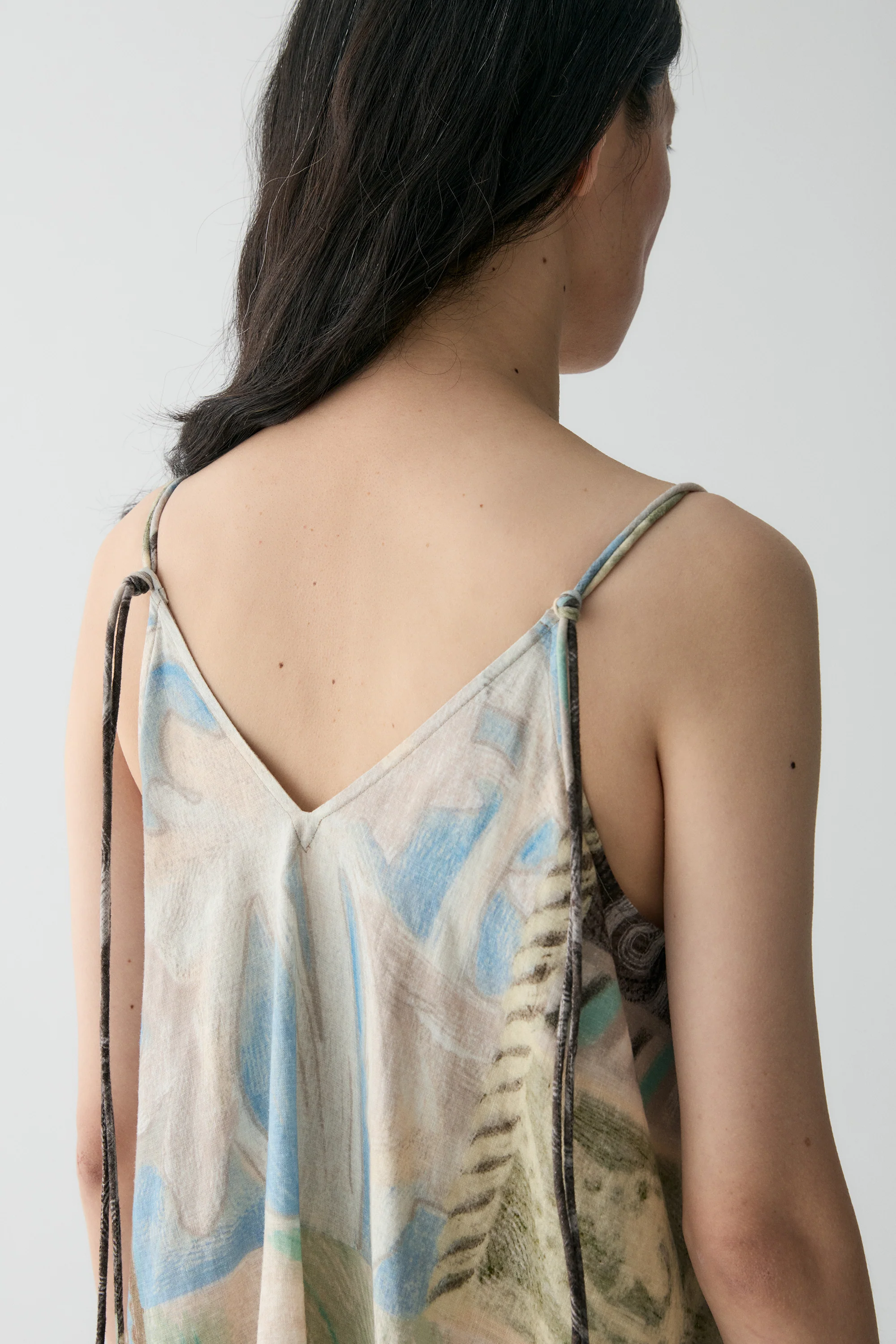 Draped Panel Tribal-print Dress - Image 12