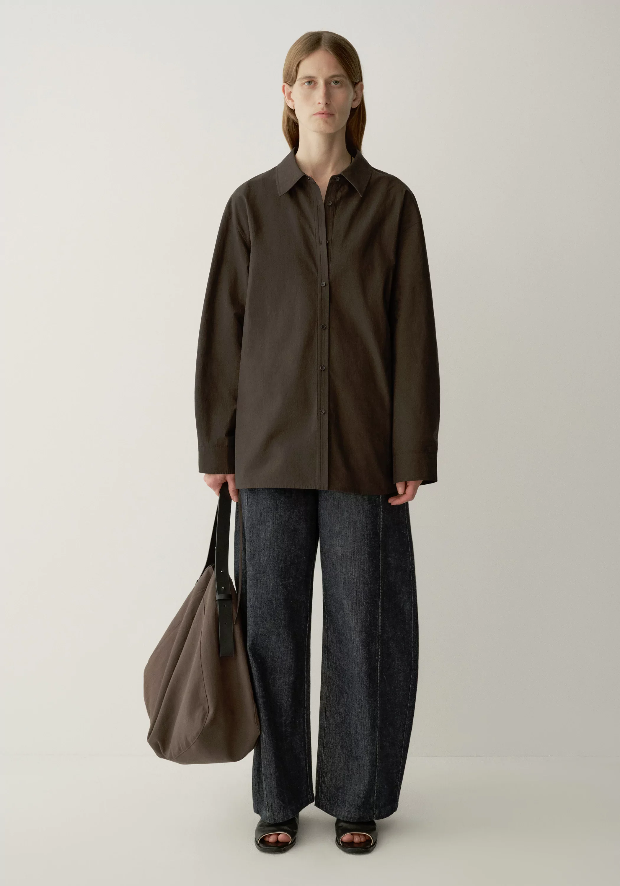 Drawstring Cotton Shirt - Image 12