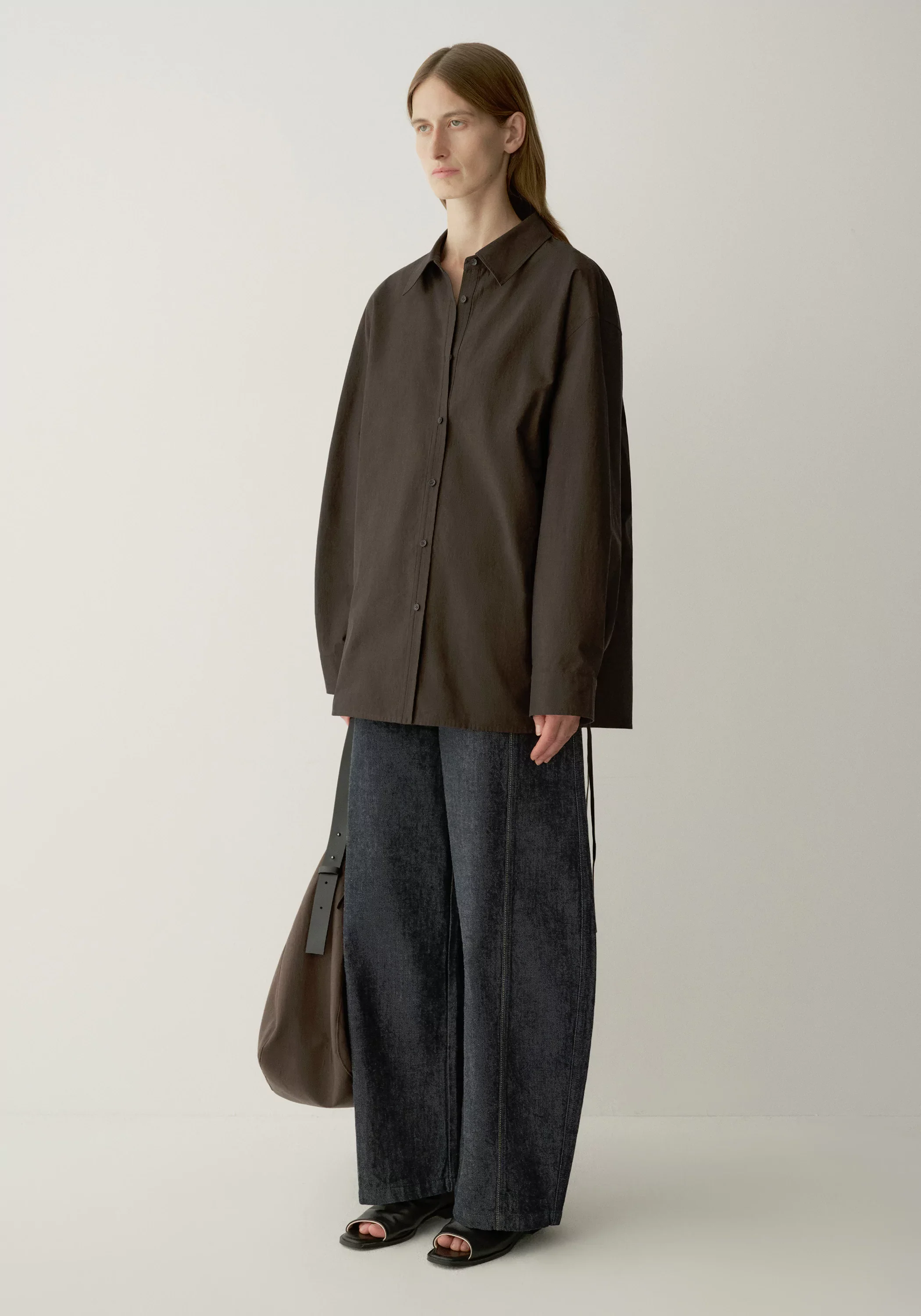 Drawstring Cotton Shirt - Image 13