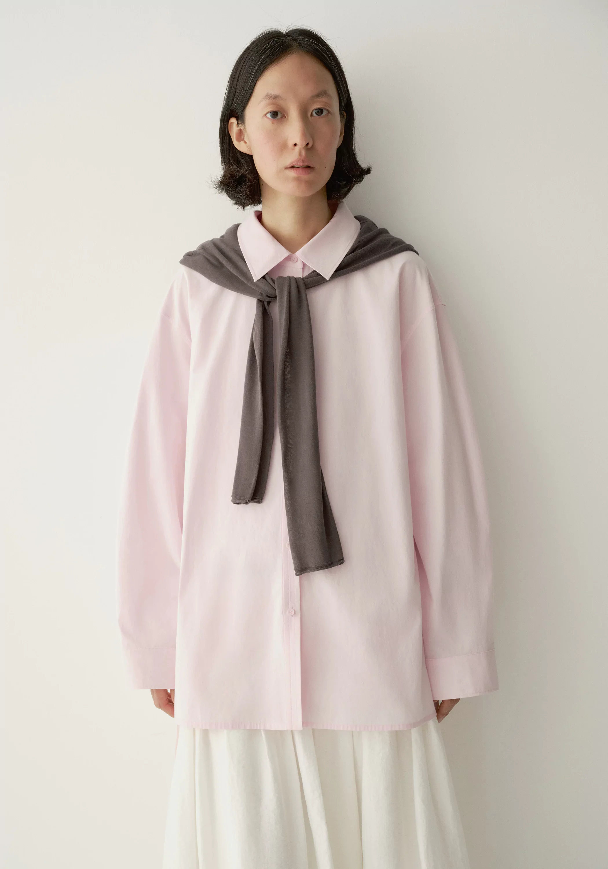 Drawstring Cotton Shirt - Image 20
