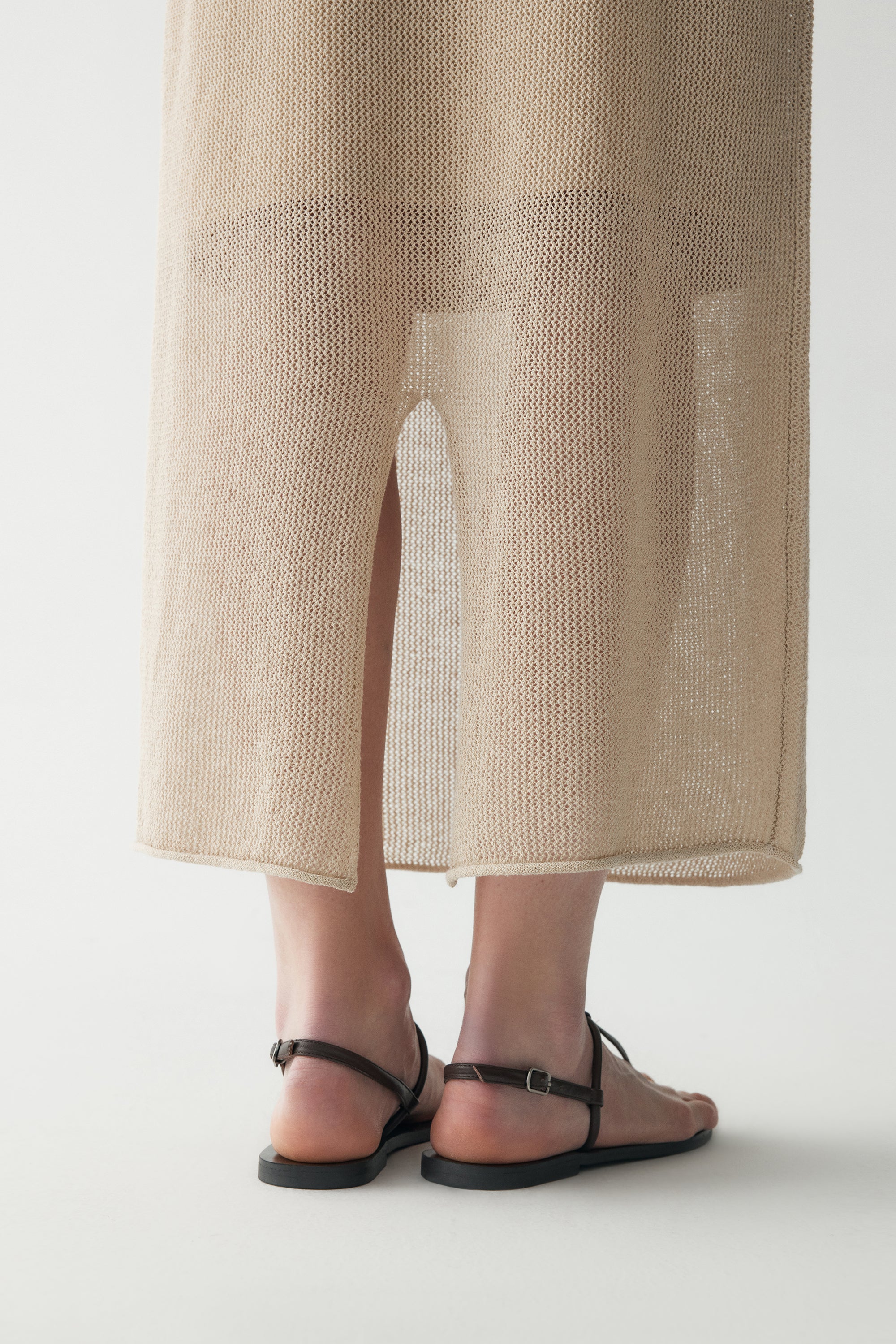 Drawstring Sheer Skirt - Image 19