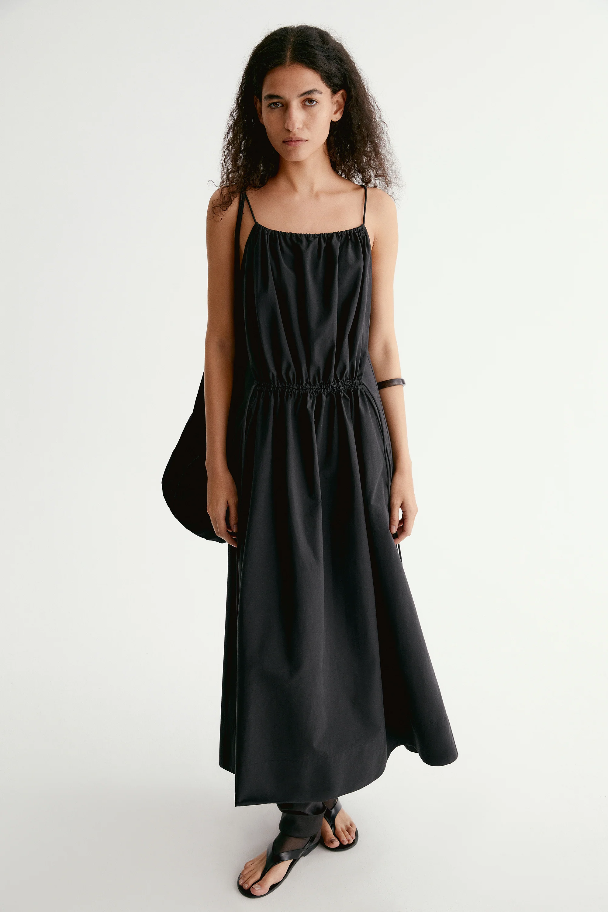 Drawstring Slip Maxi Dress - Image 6