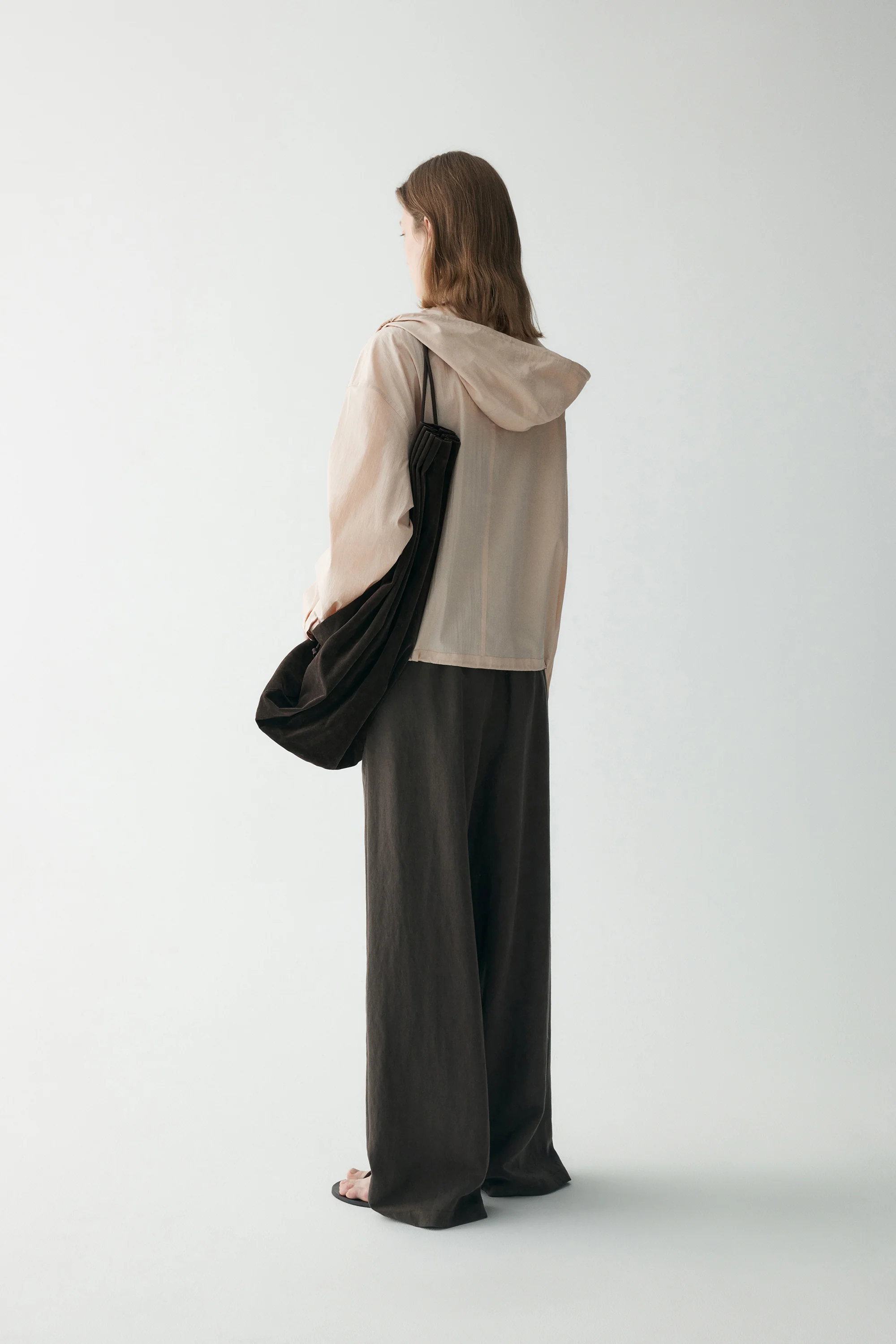 Drawstring Wide-leg Pants - Image 6