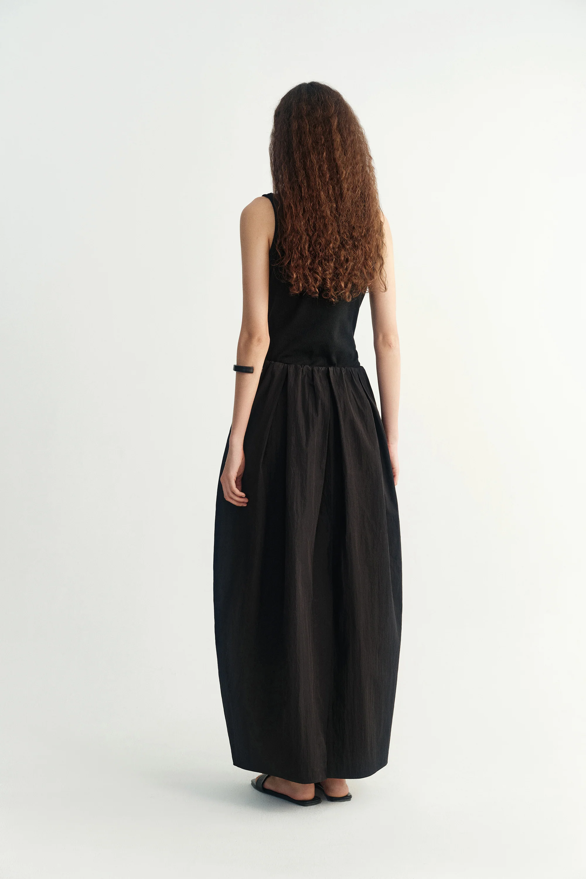 Elasticated Cotton Maxi Skirt - Image 3