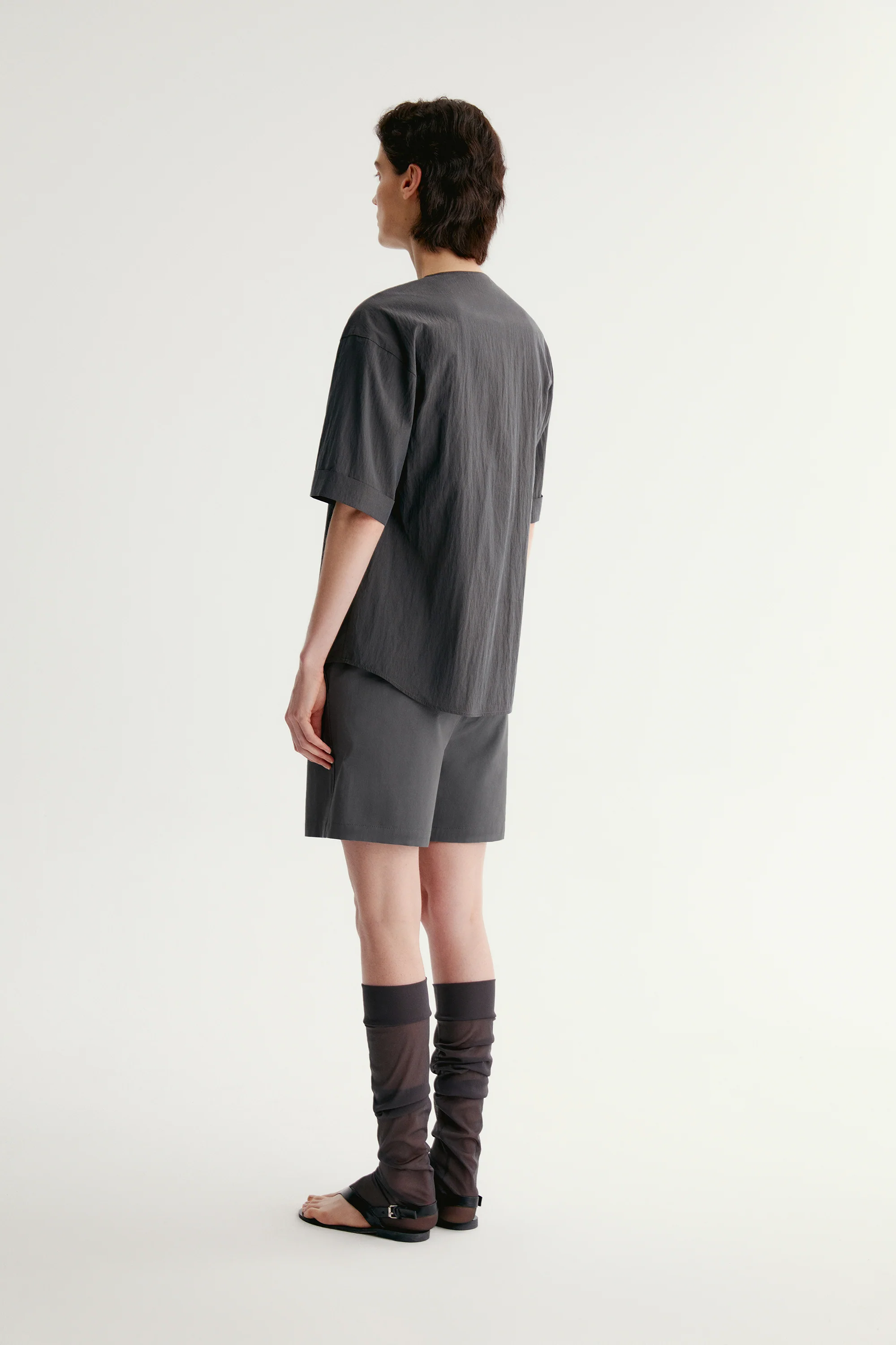 Elasticated Cotton Shorts - Image 4
