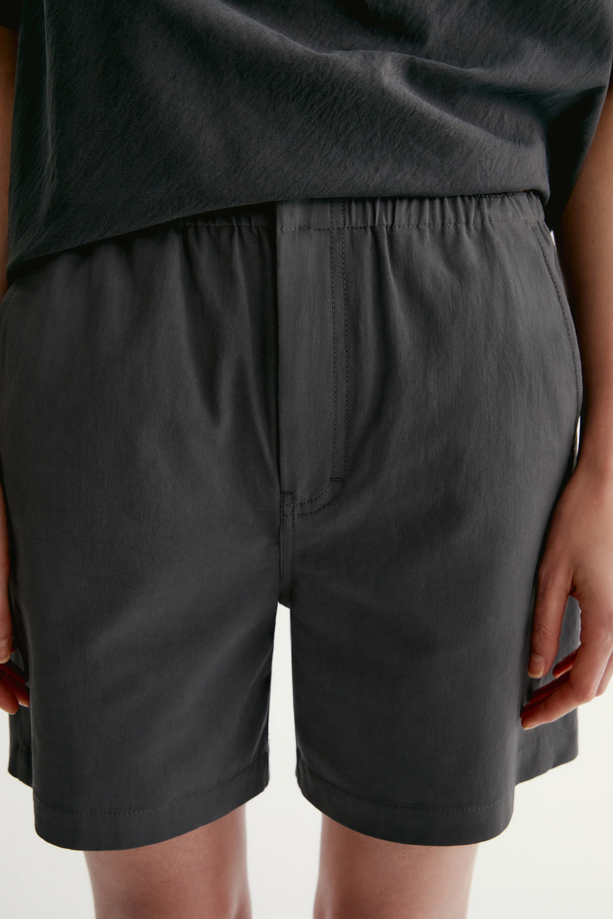 Elasticated Cotton Shorts - Image 7