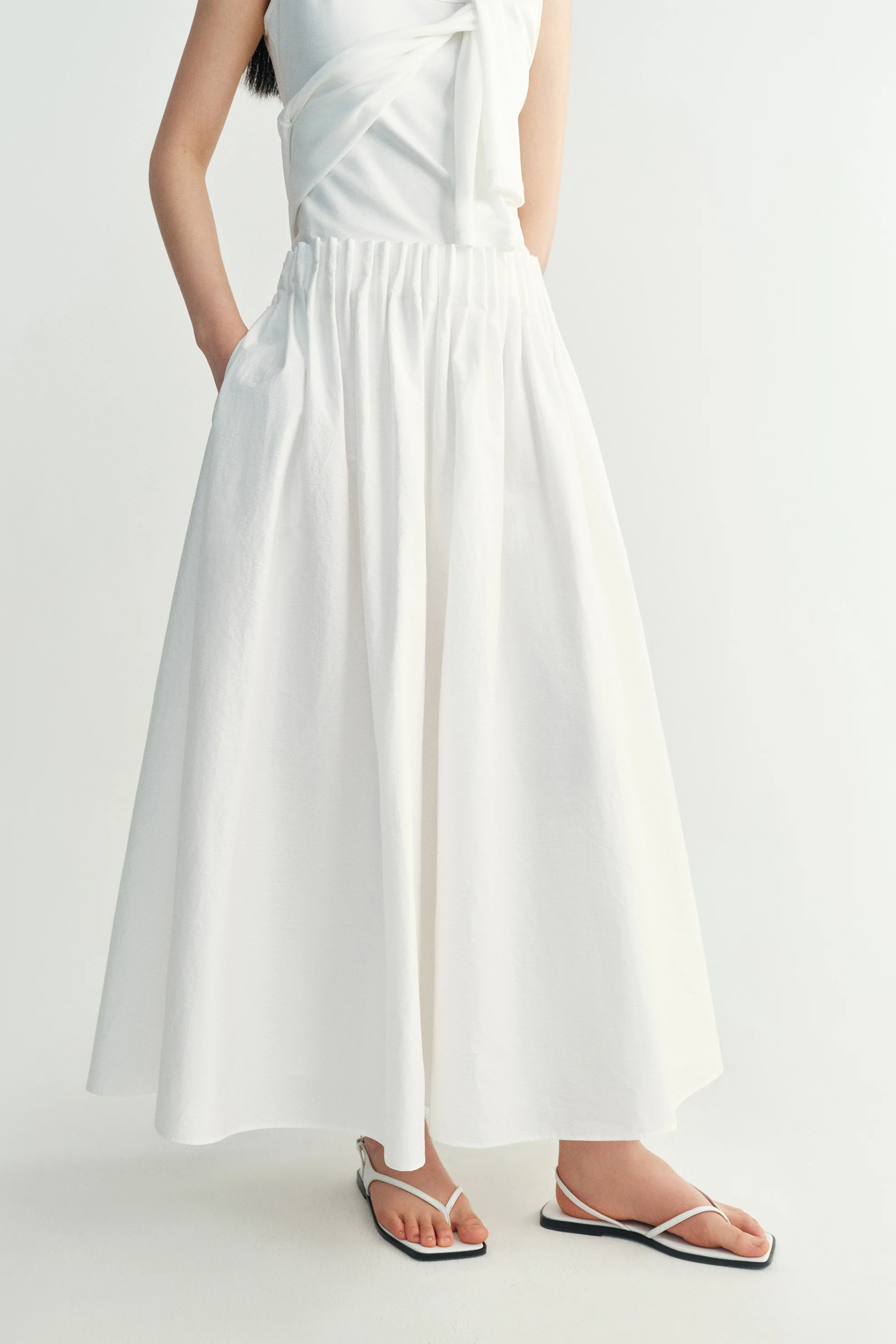 Elasticated Cotton Skirt - Image 8