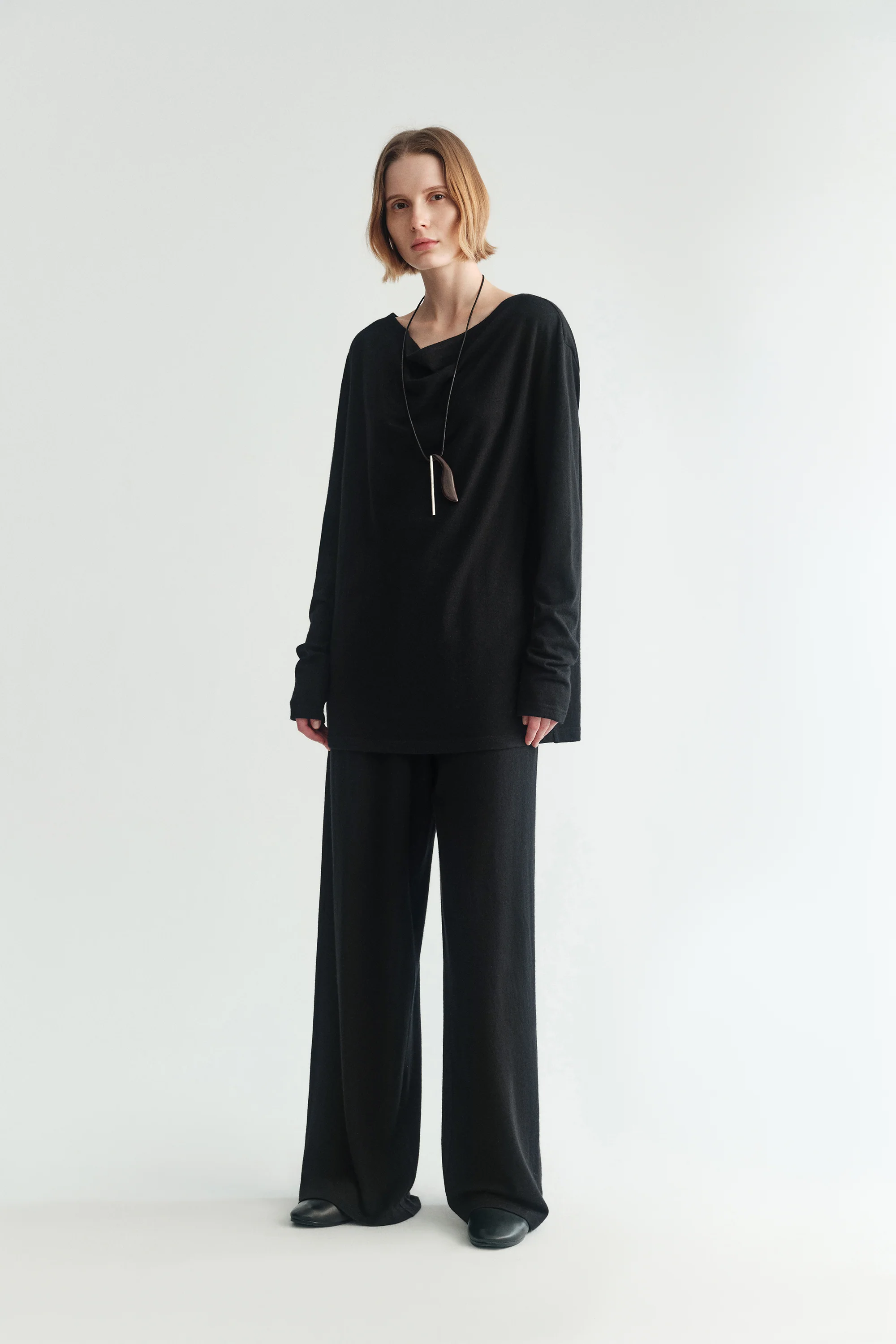 Elasticated Wool Pants - Image 7