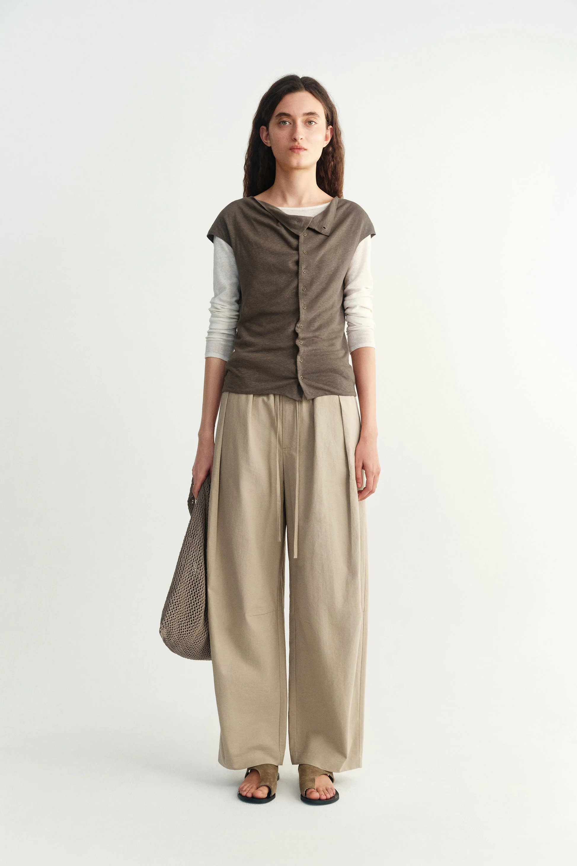 Elasticated Cotton Pants