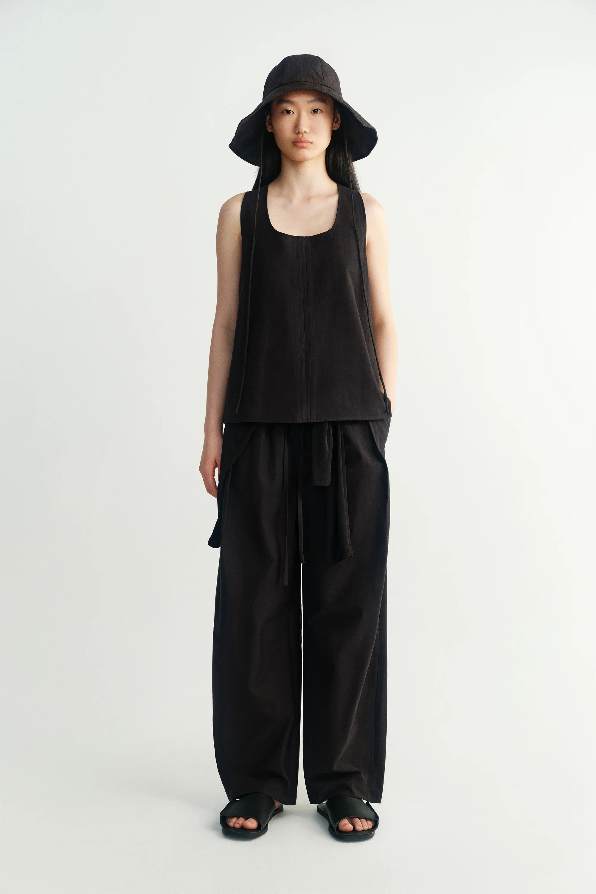 Elasticated Cotton Pants - Image 14
