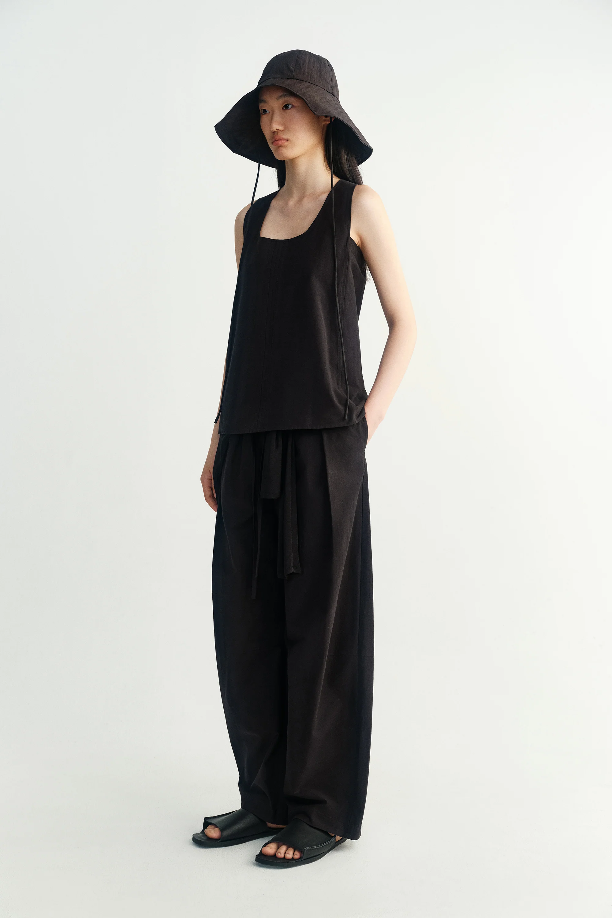 Elasticated Cotton Pants - Image 15