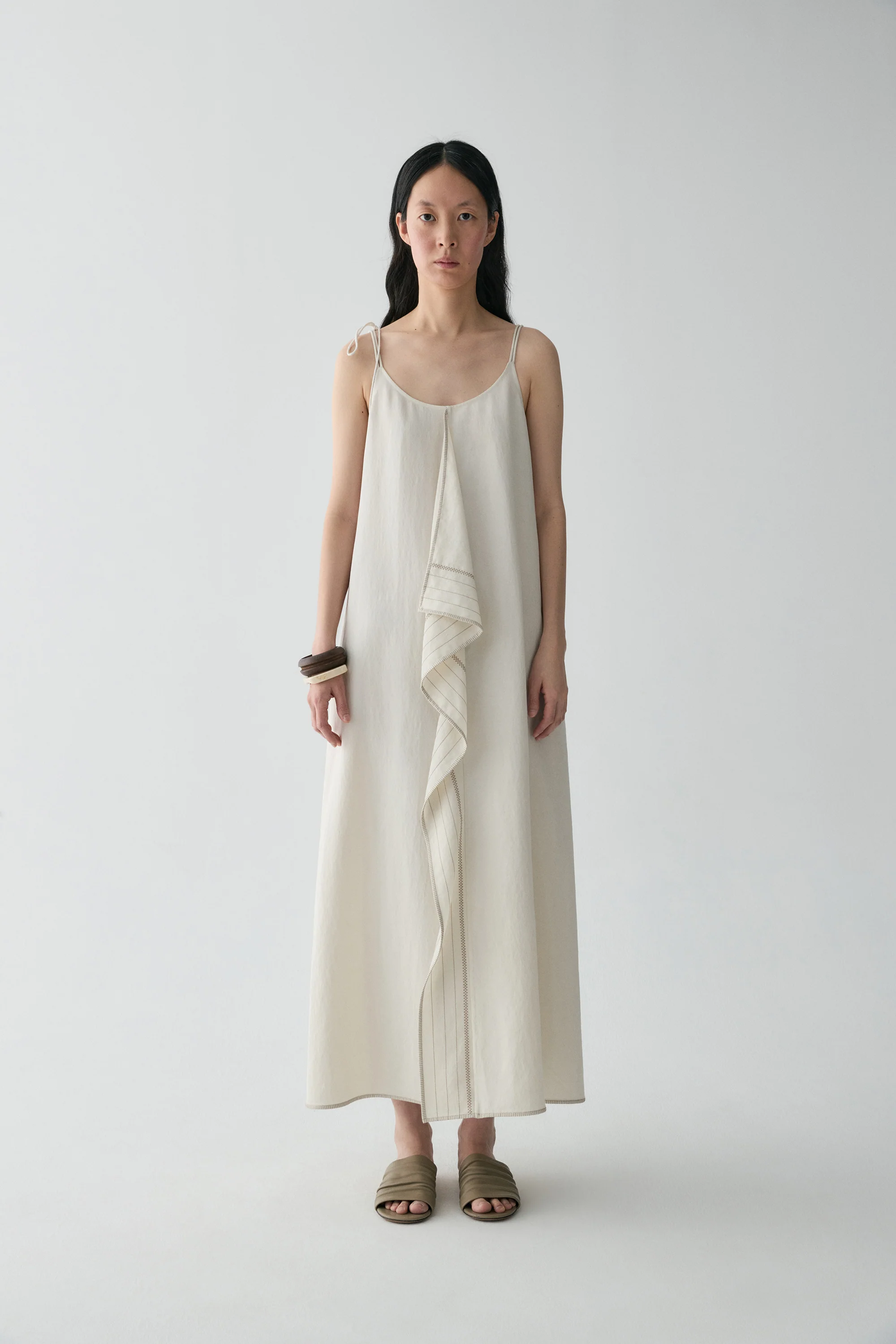 Embroidered Panel Dress