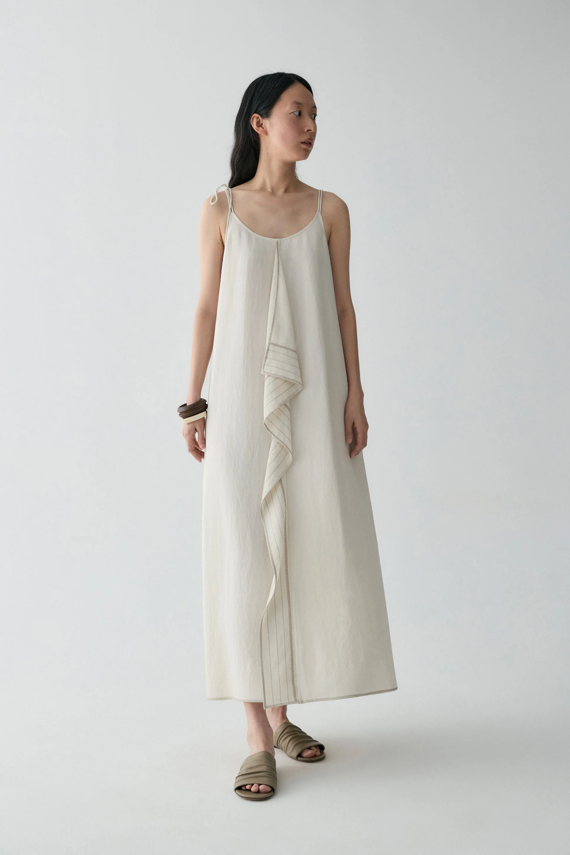 Embroidered Panel Dress - Image 2