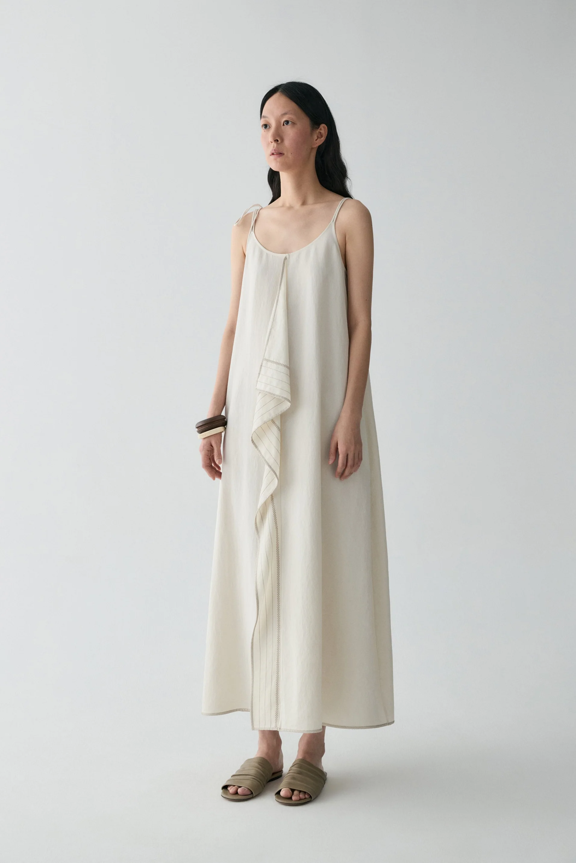 Embroidered Panel Dress - Image 3