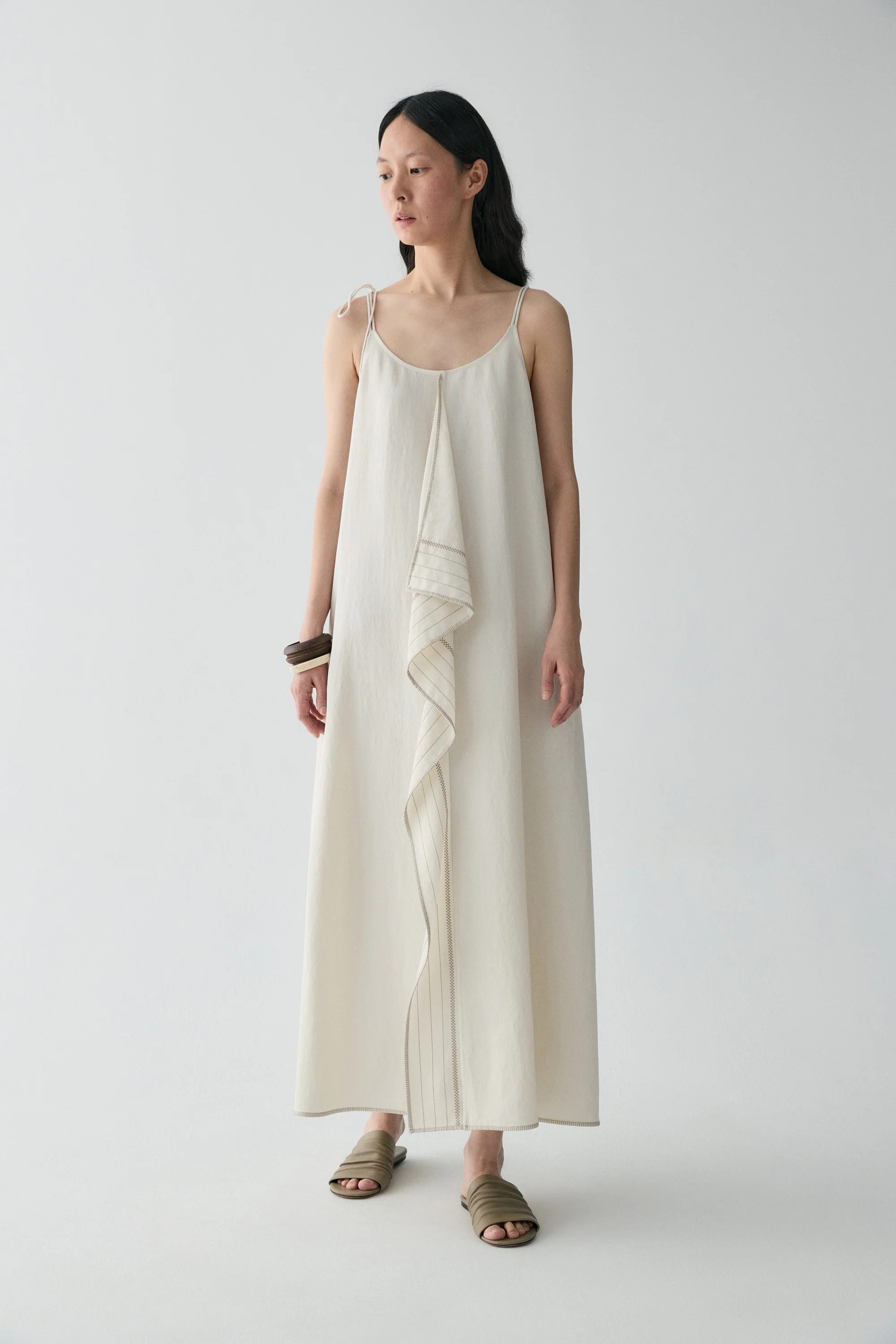 Embroidered Panel Dress - Image 4