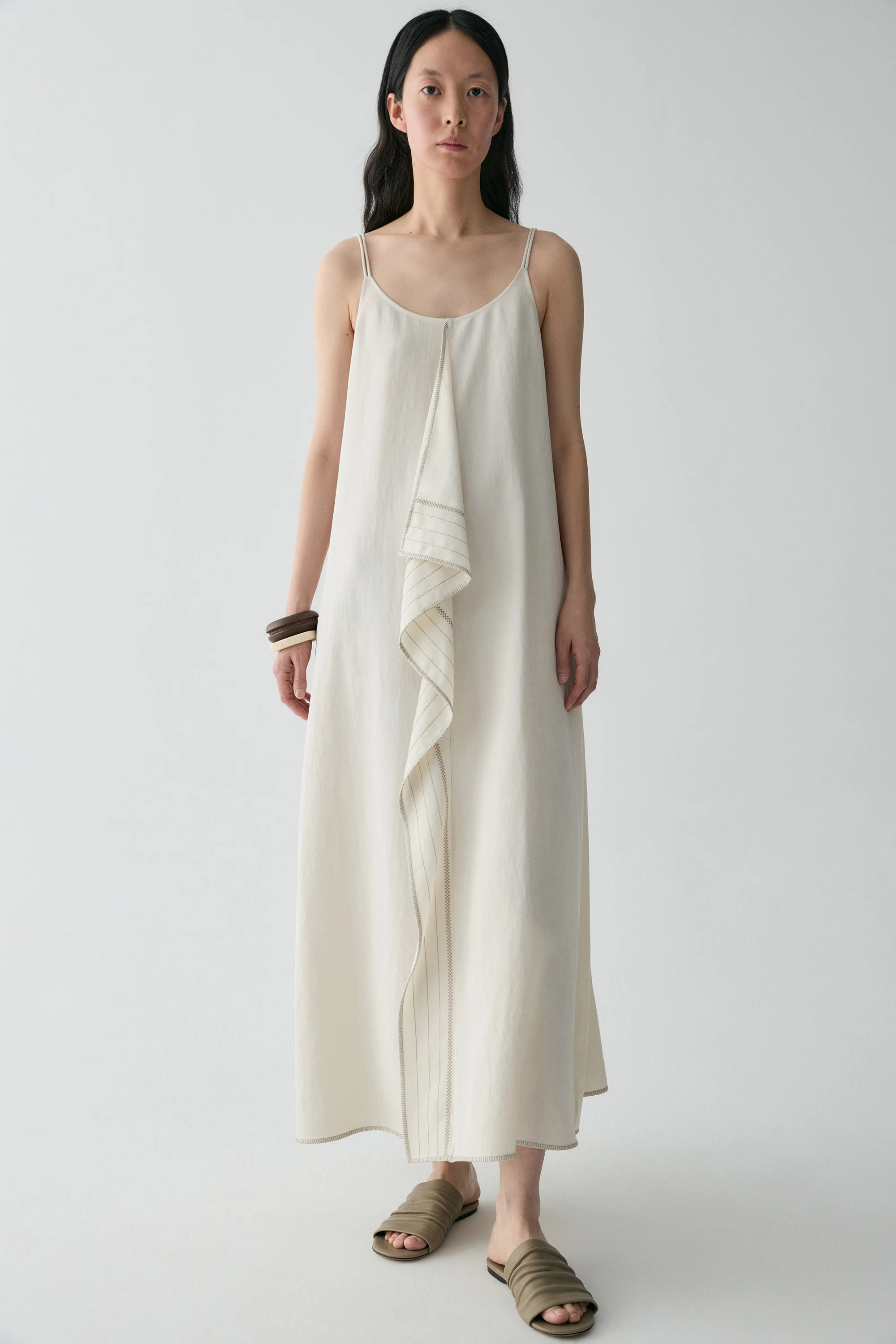 Embroidered Panel Dress - Image 6