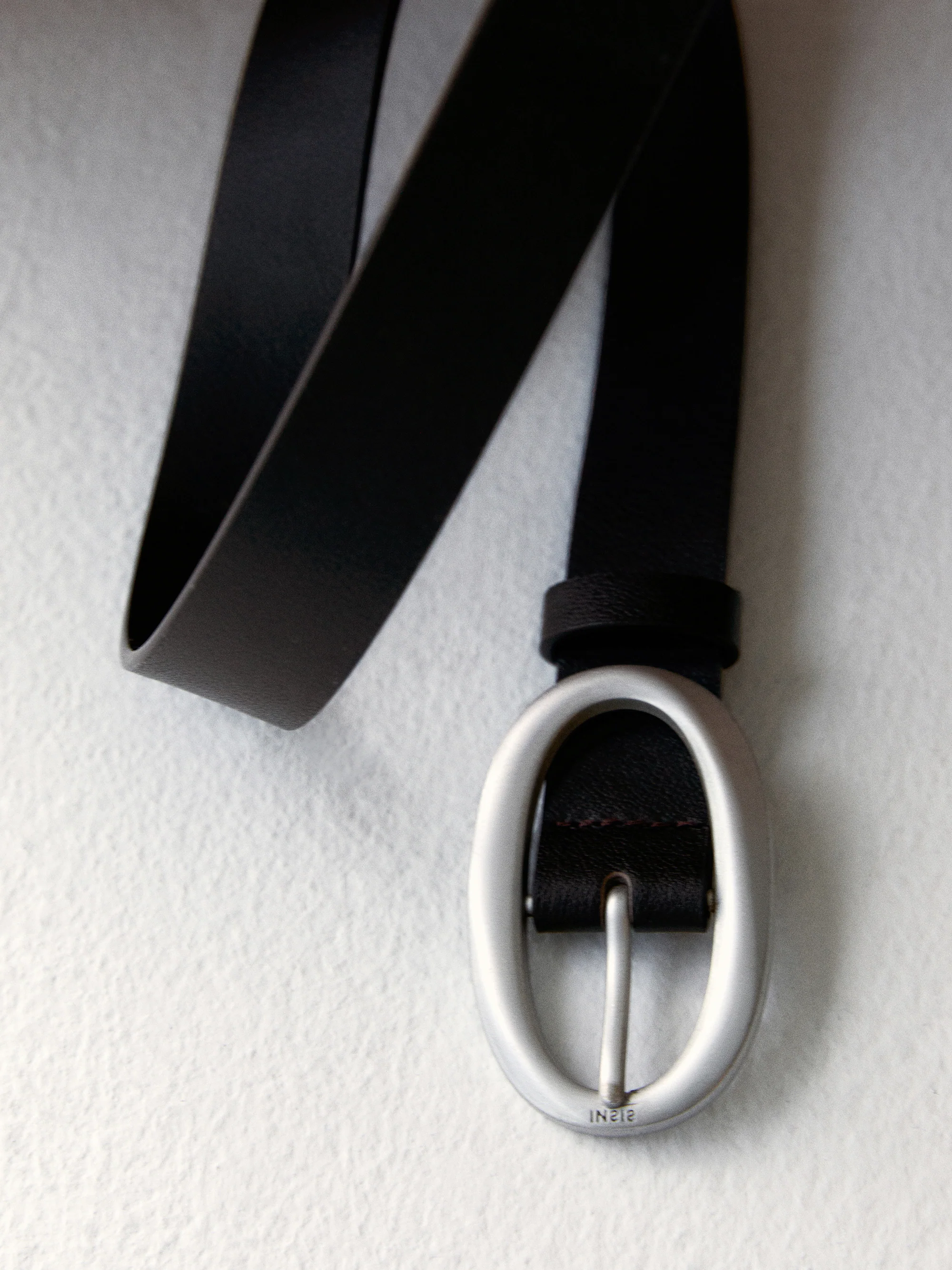 Cowhide Ring Buckle Belt - Image 11