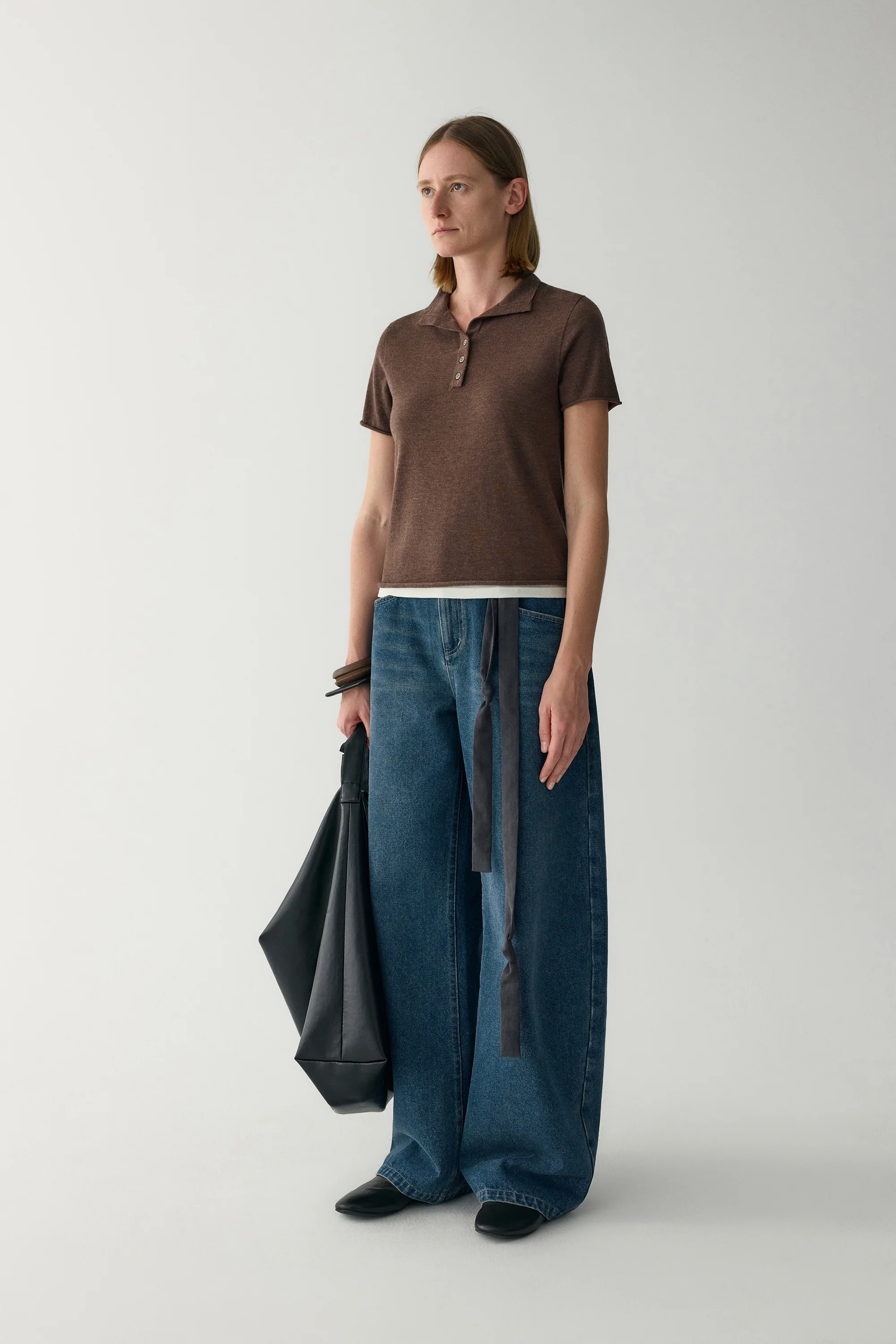 Short-Sleeve Wool Polo - Image 6