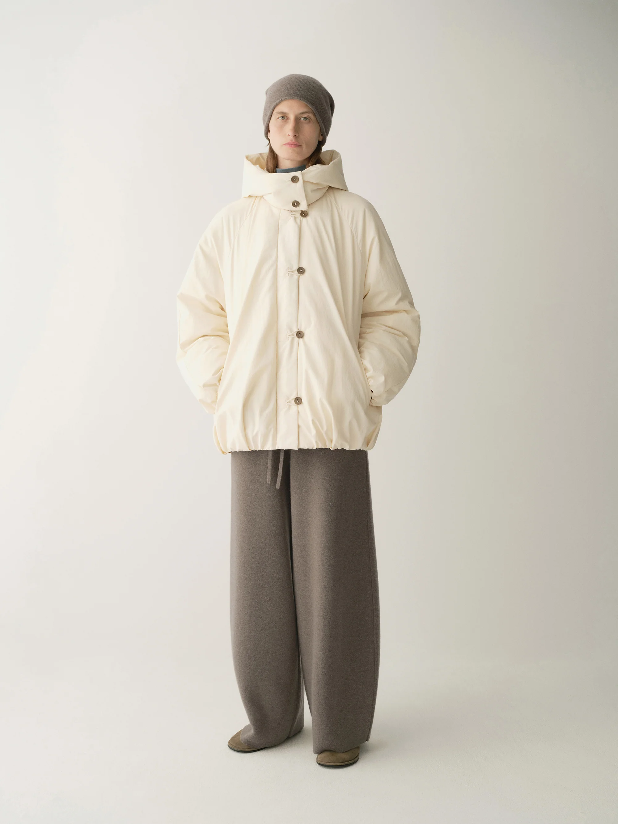 Merino Wool Drawsting Pants - Image 13