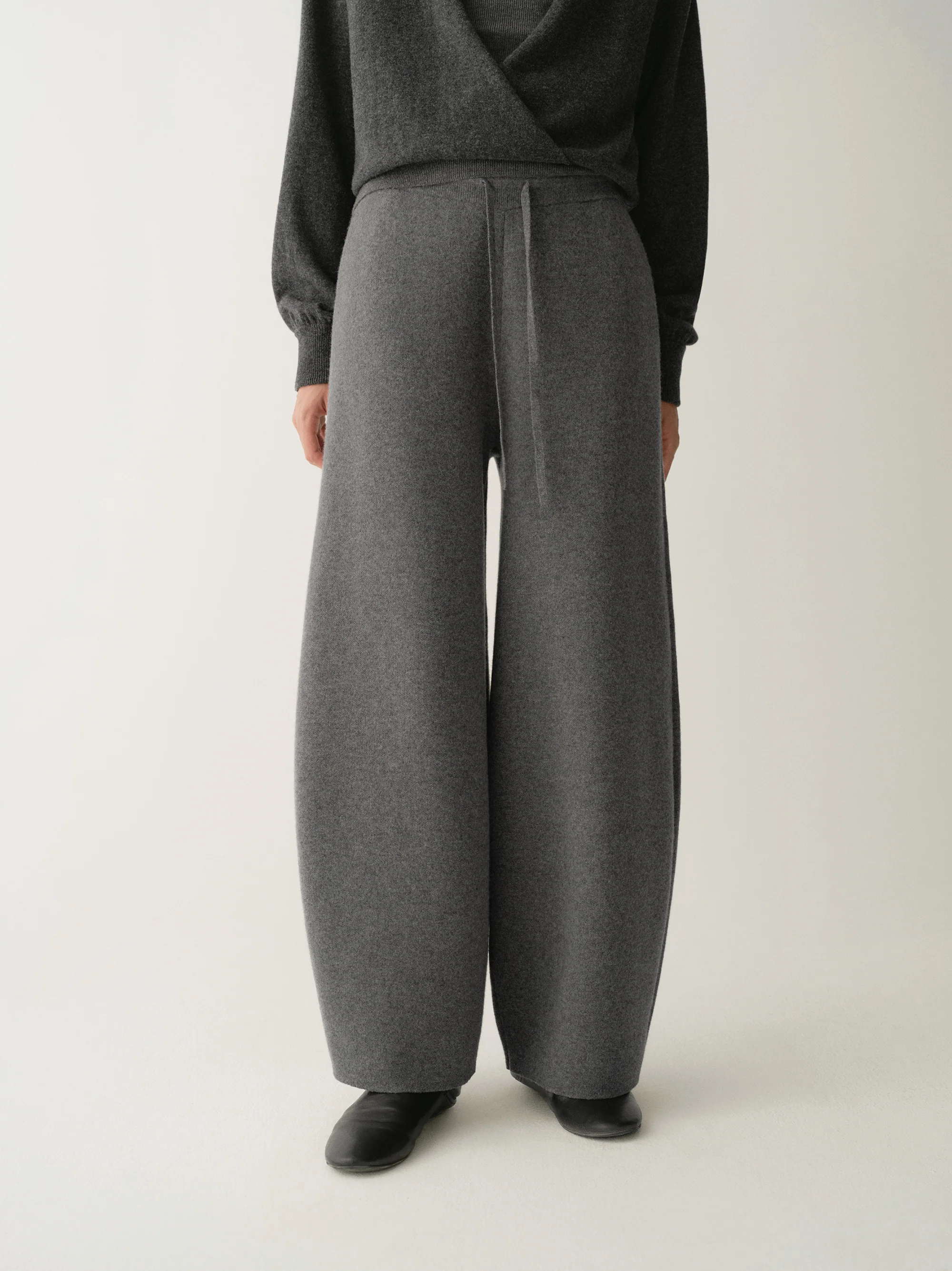 Merino Wool Drawsting Pants - Image 6