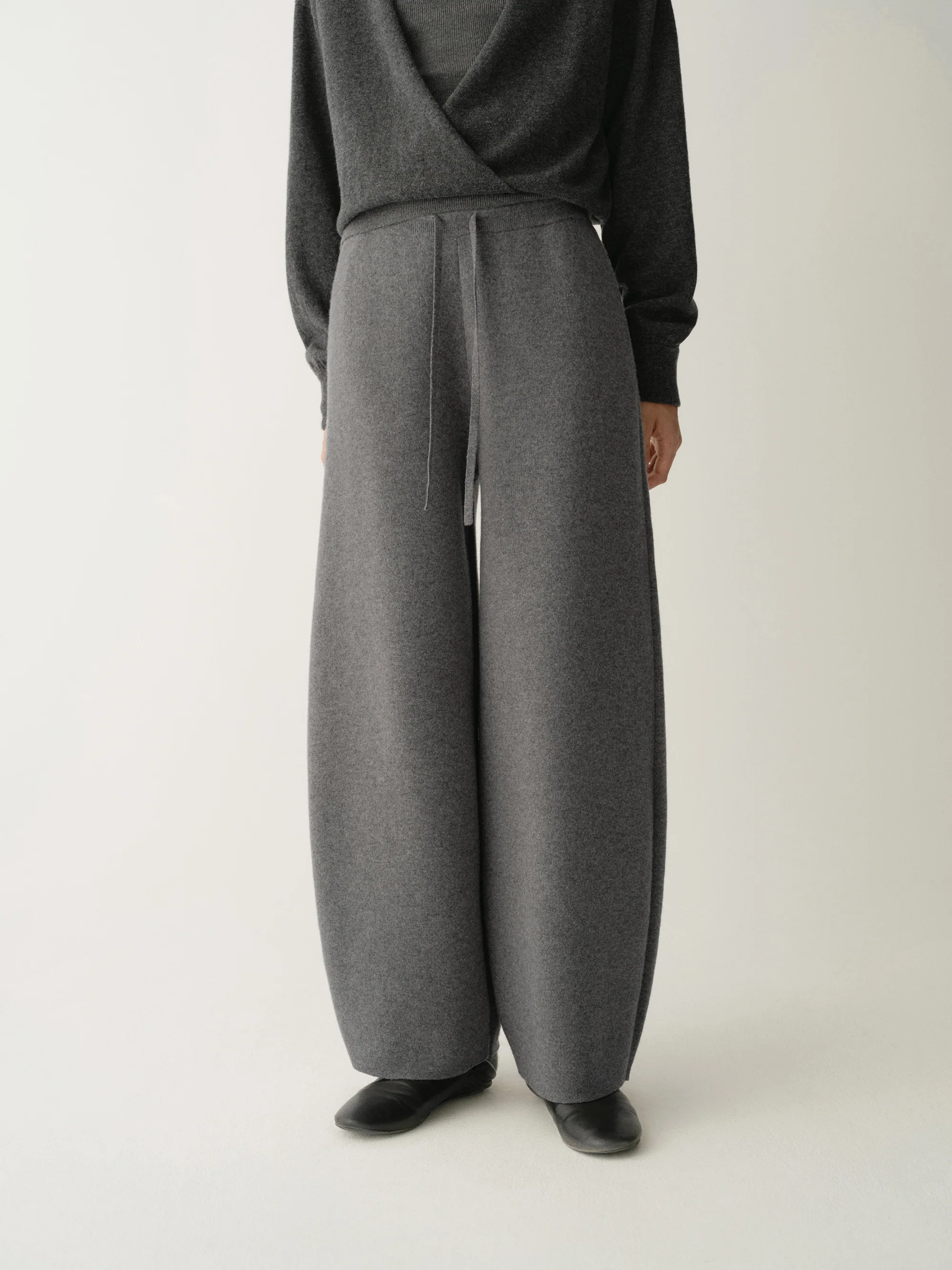 Merino Wool Drawsting Pants - Image 7