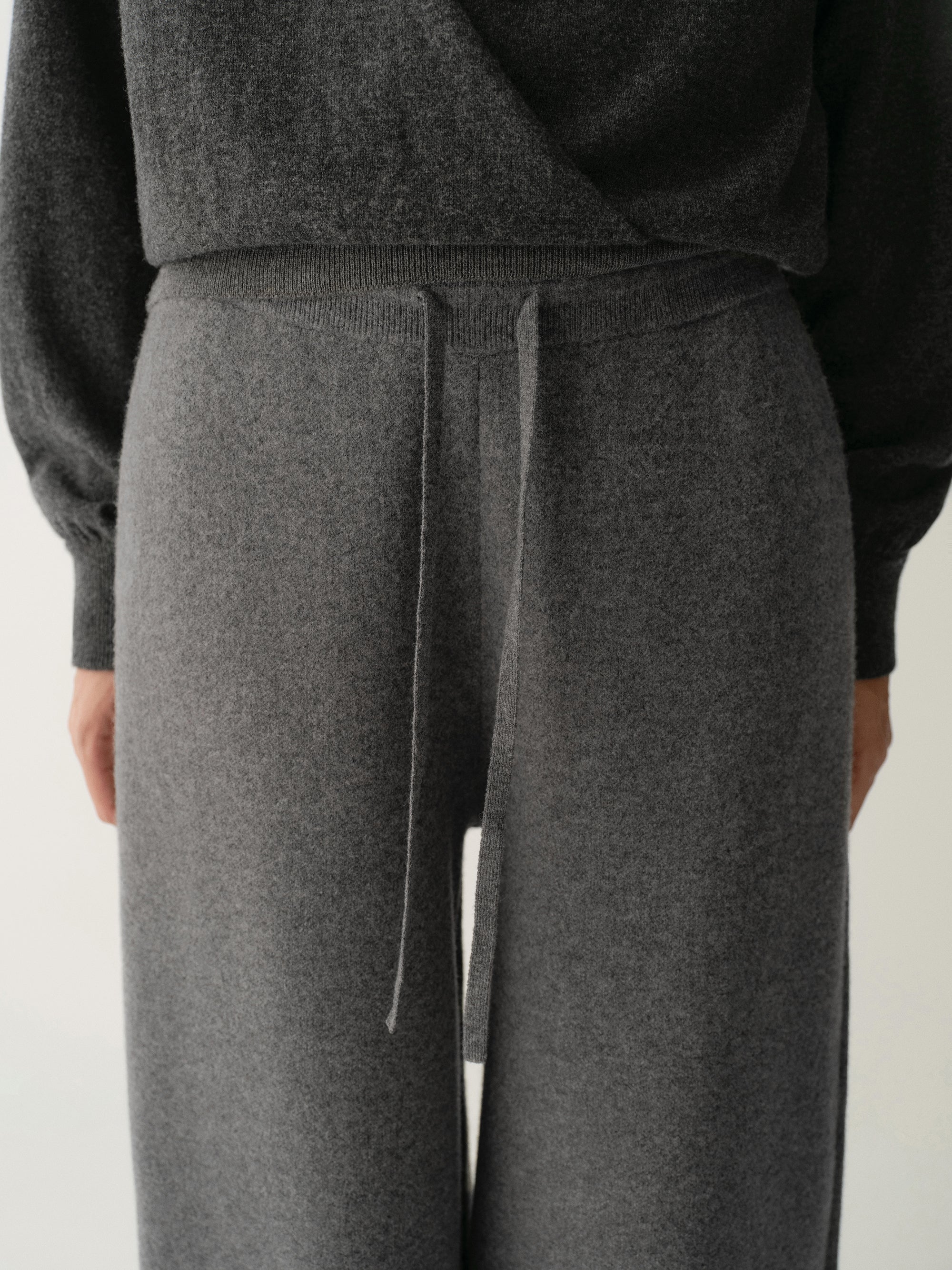 Merino Wool Drawsting Pants - Image 8