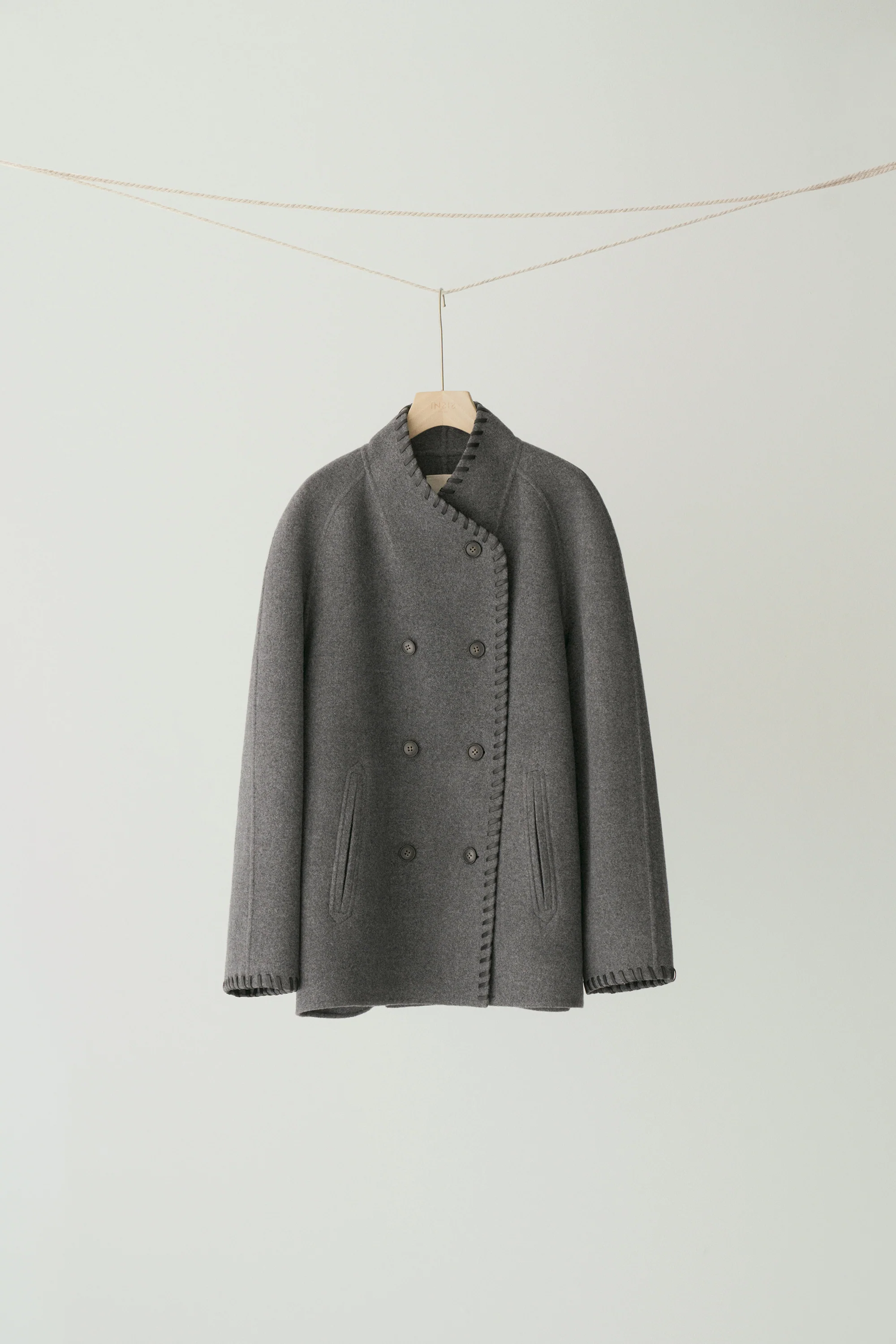Short Wool Coat - Image 10