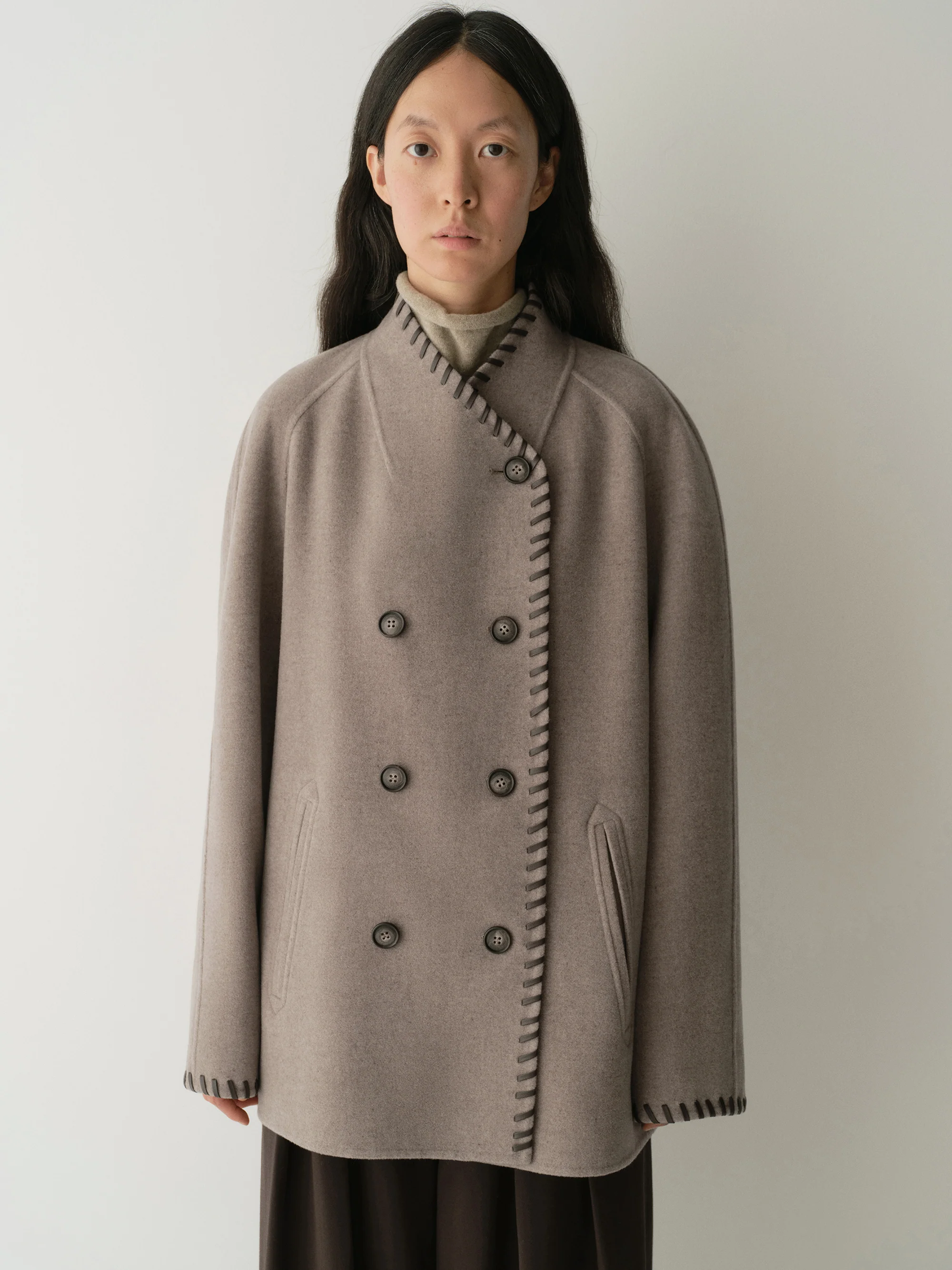 Short Wool Coat - Image 5
