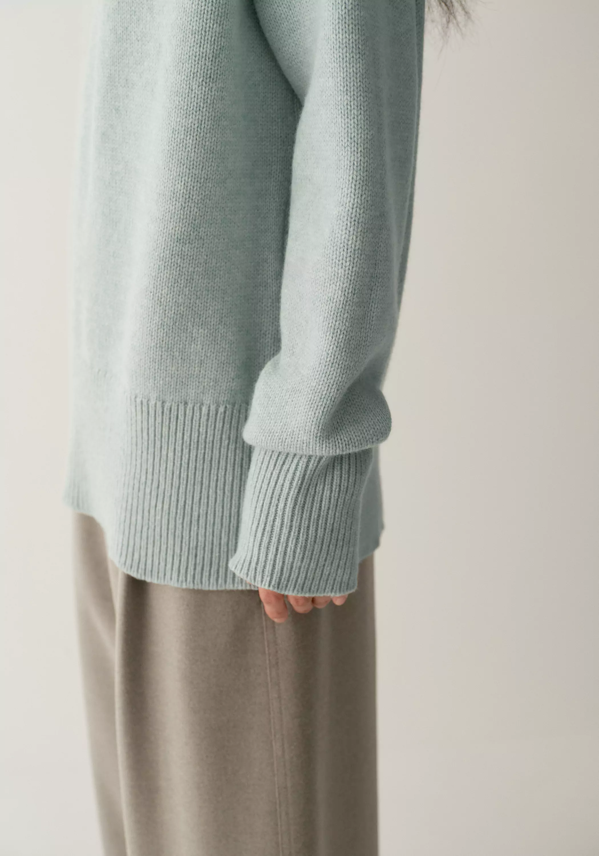 Cashmere-wool High-neck Sweater - Image 14