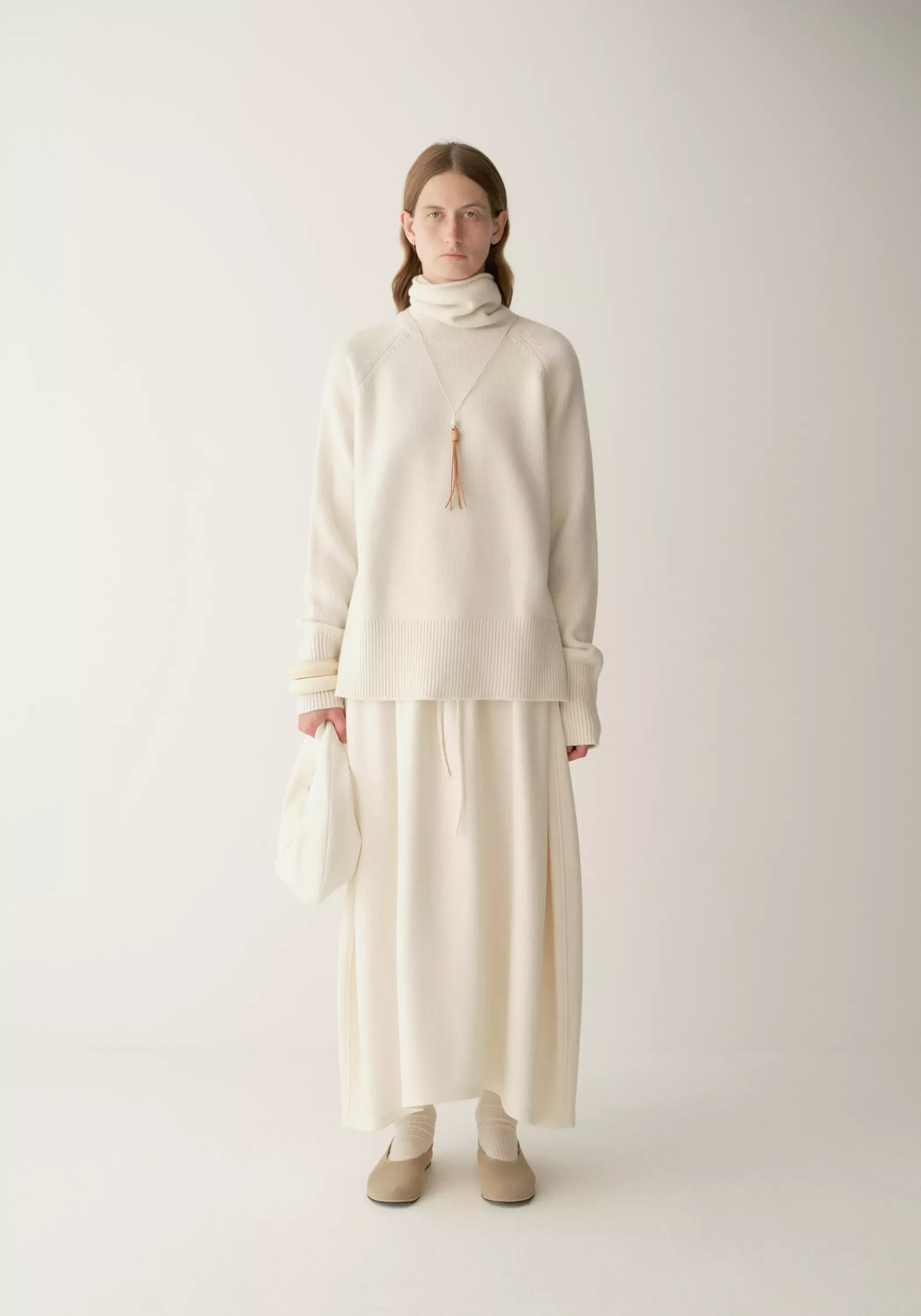 Cashmere-wool High-neck Sweater - Image 16