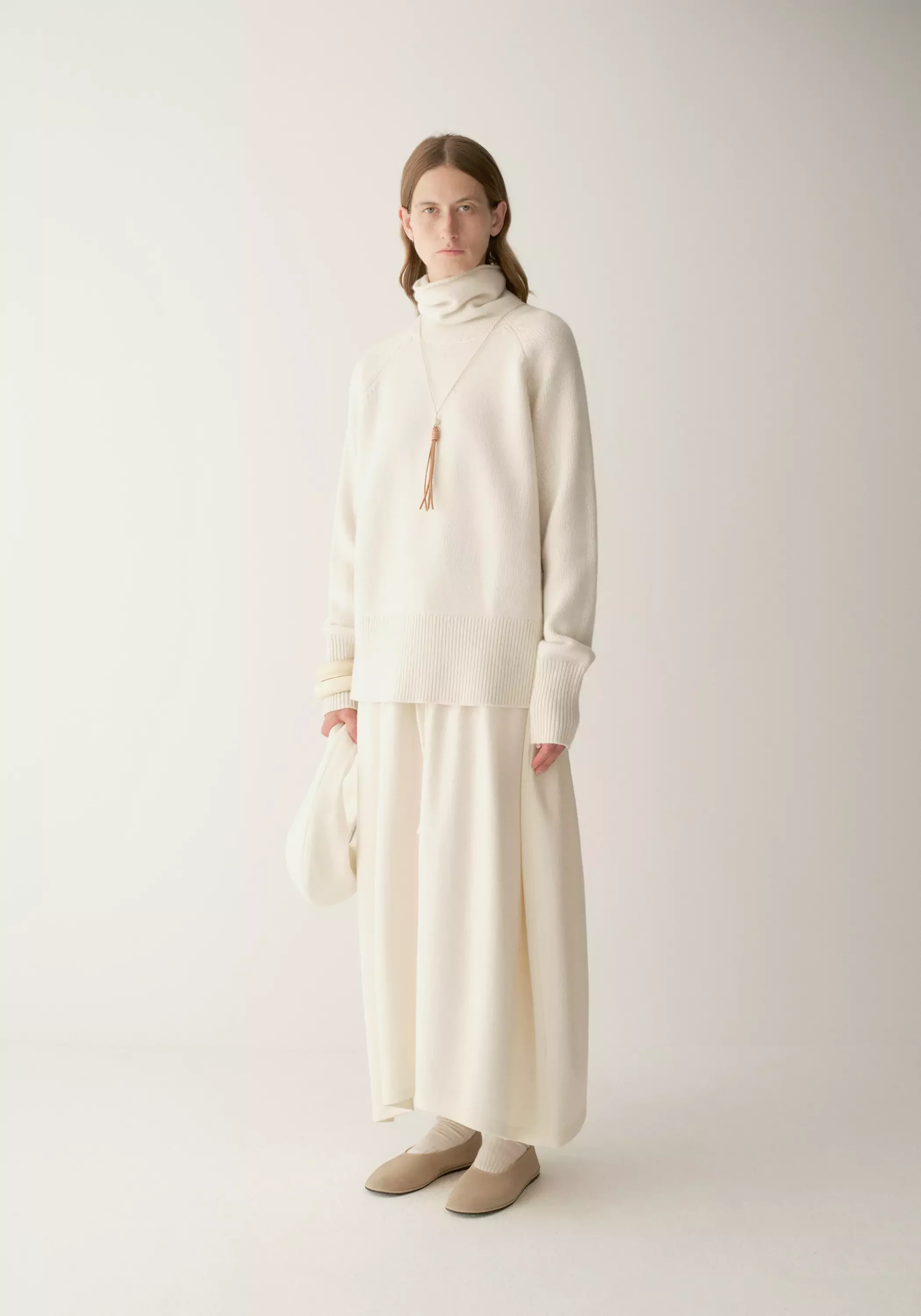 Cashmere-wool High-neck Sweater - Image 17