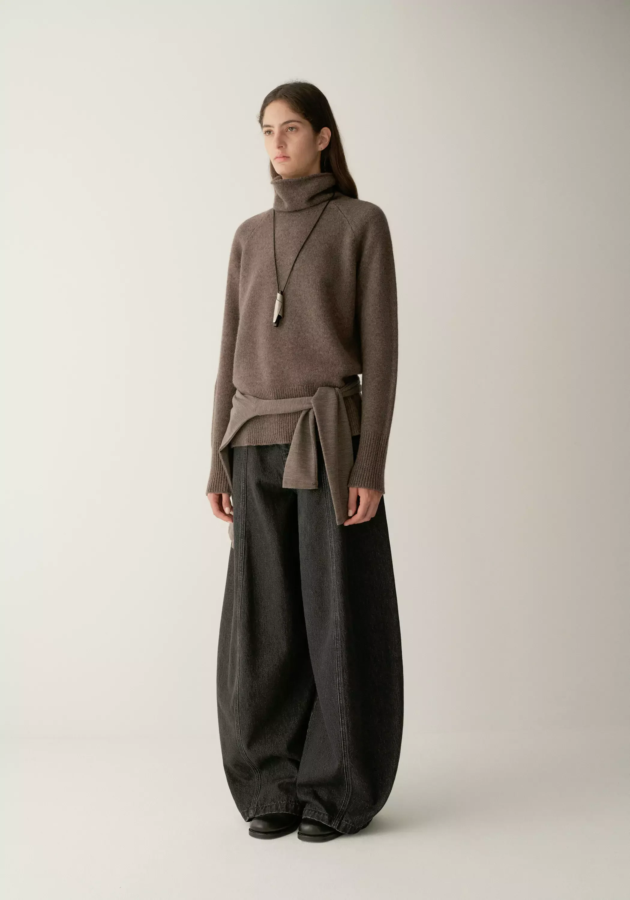 Cashmere-wool High-neck Sweater - Image 21