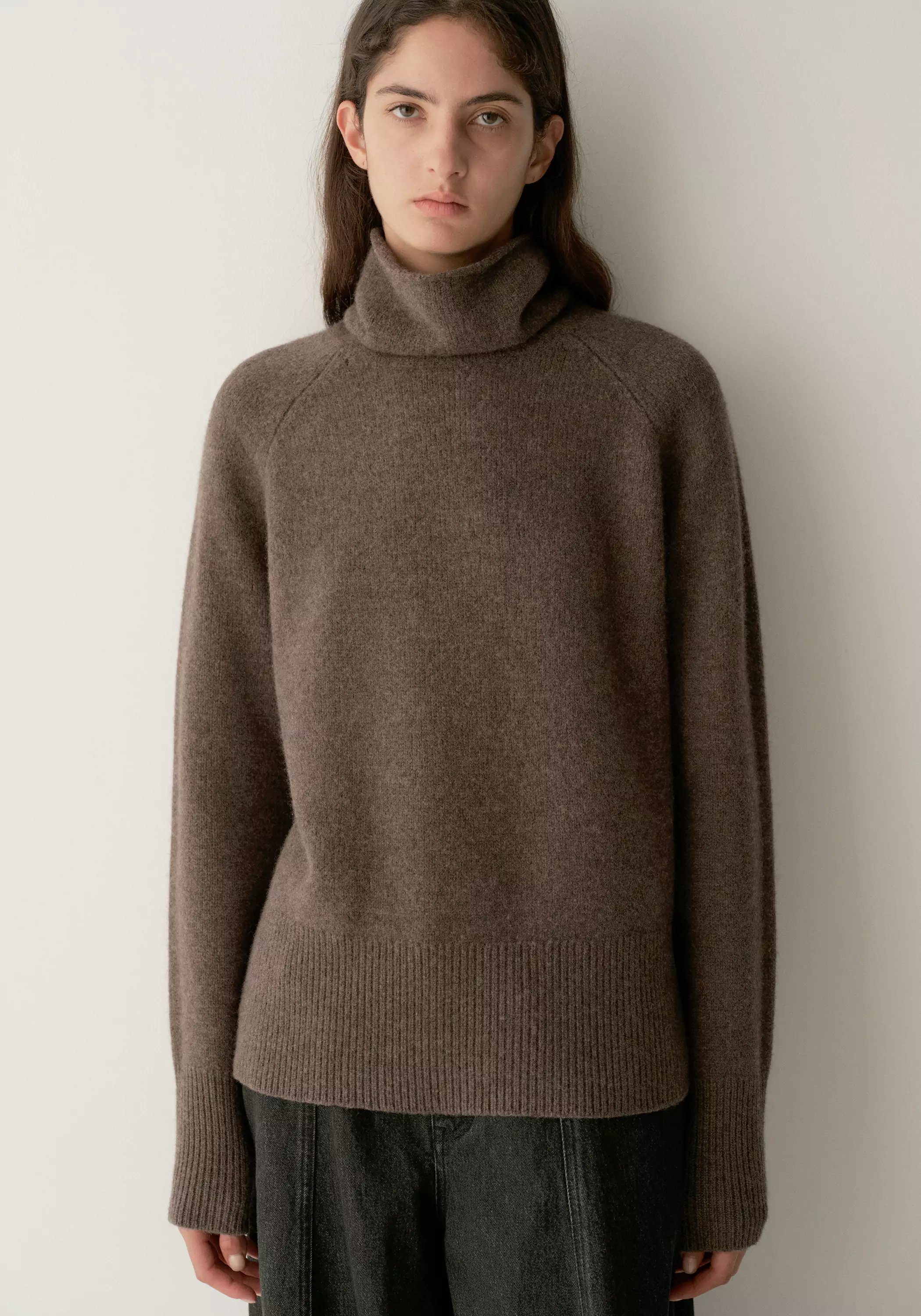 Cashmere-wool High-neck Sweater - Image 22