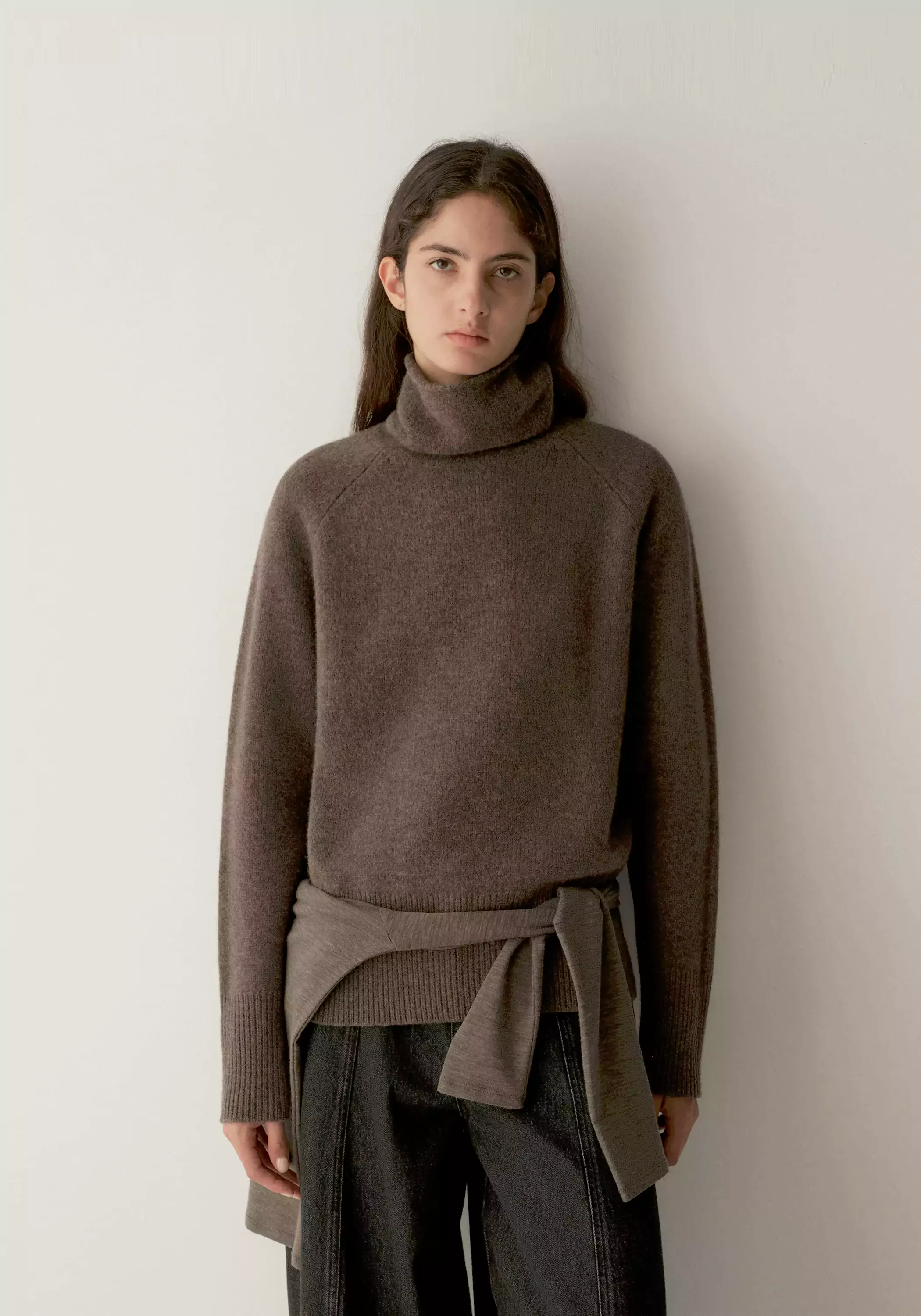 Cashmere-wool High-neck Sweater - Image 3