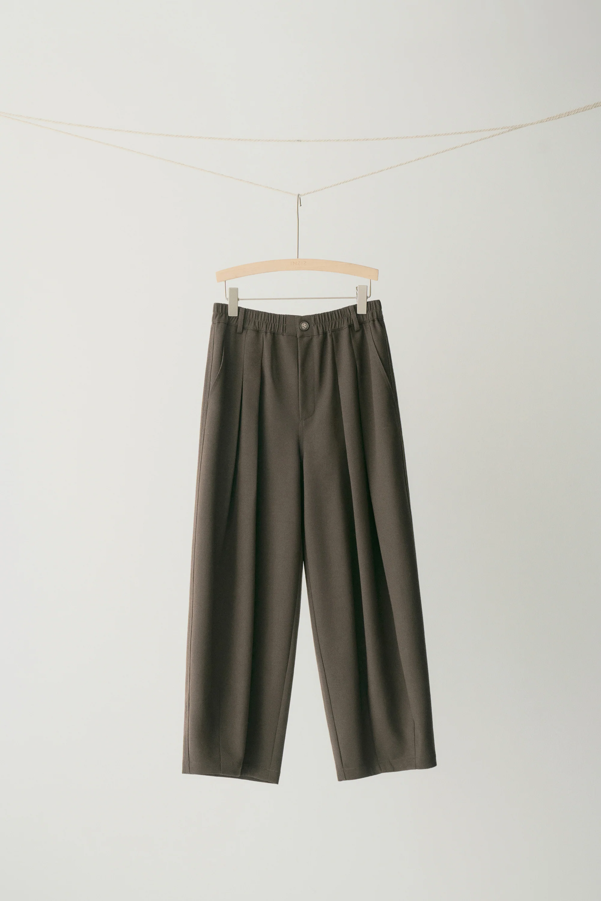 Elastic Cropped Lantern Pants - Image 20
