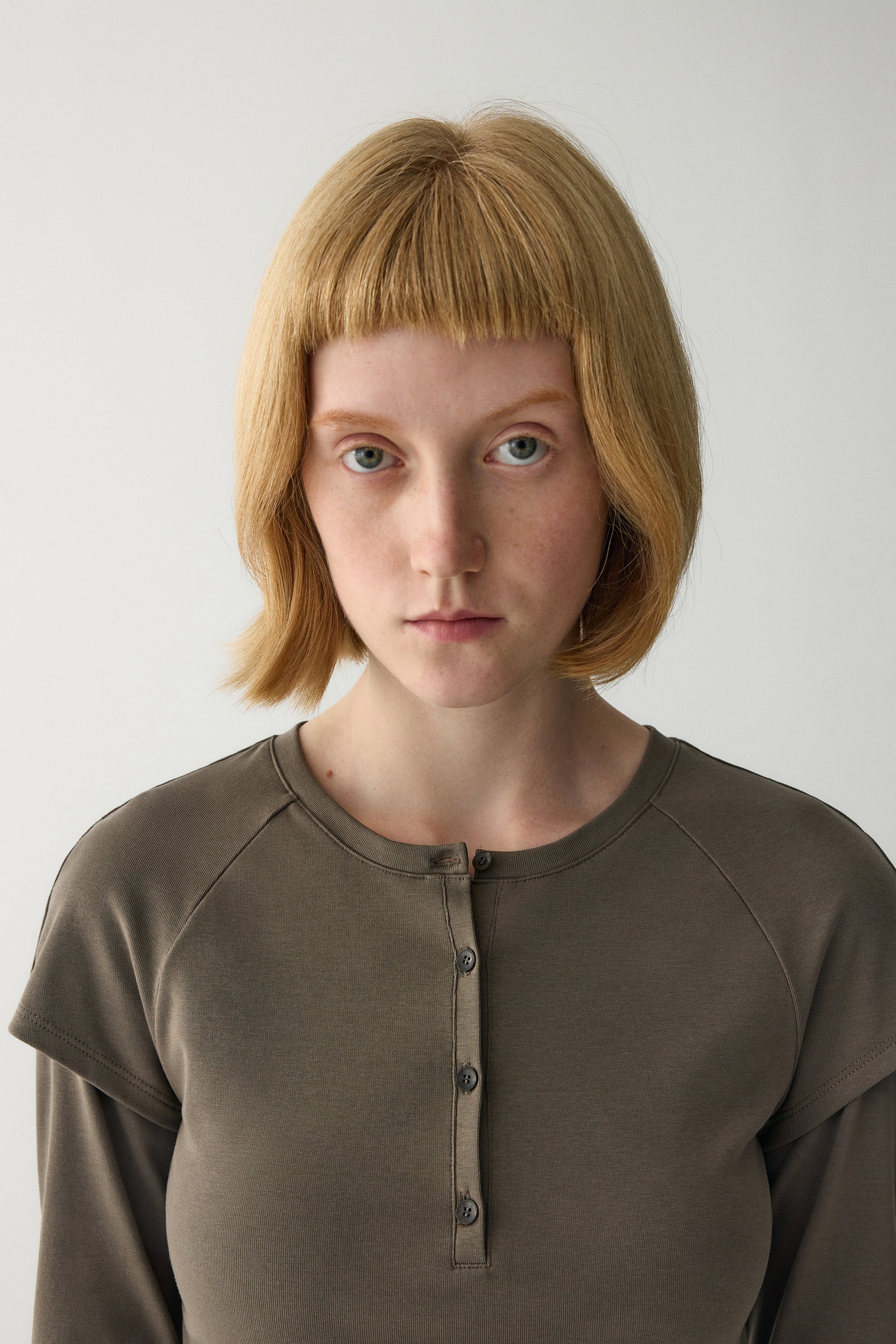 Henley Ribbed T-Shirt - Image 13