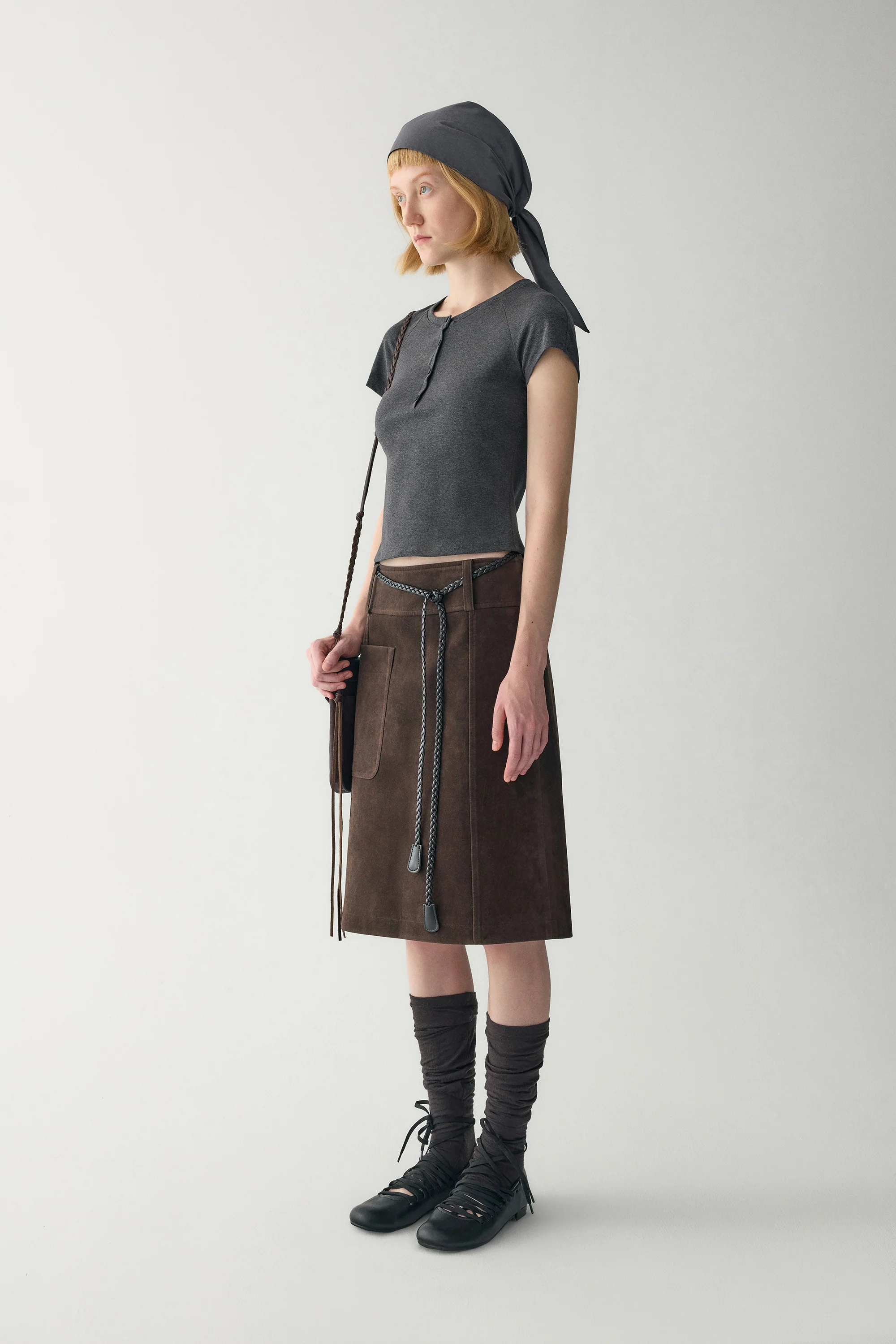Henley Ribbed T-Shirt - Image 18