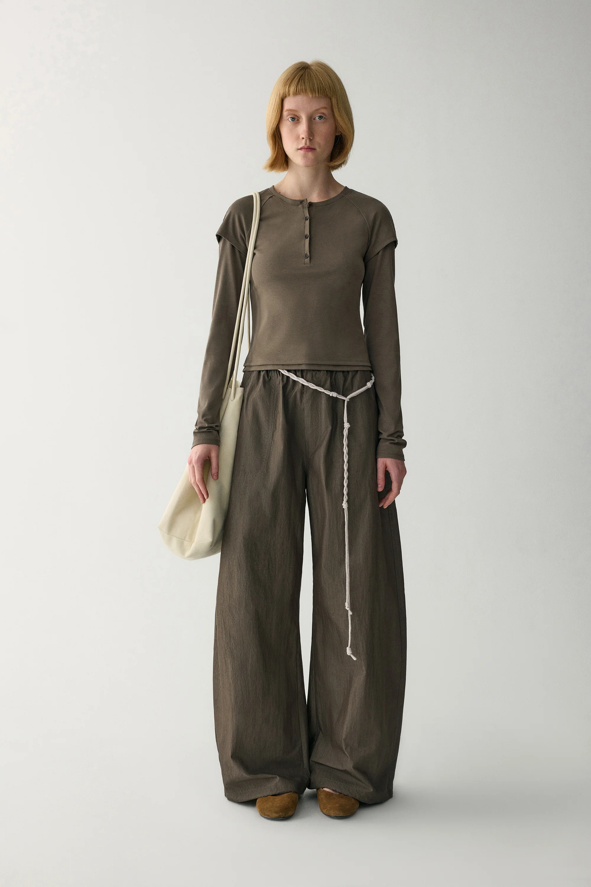 Henley Ribbed T-Shirt - Image 9
