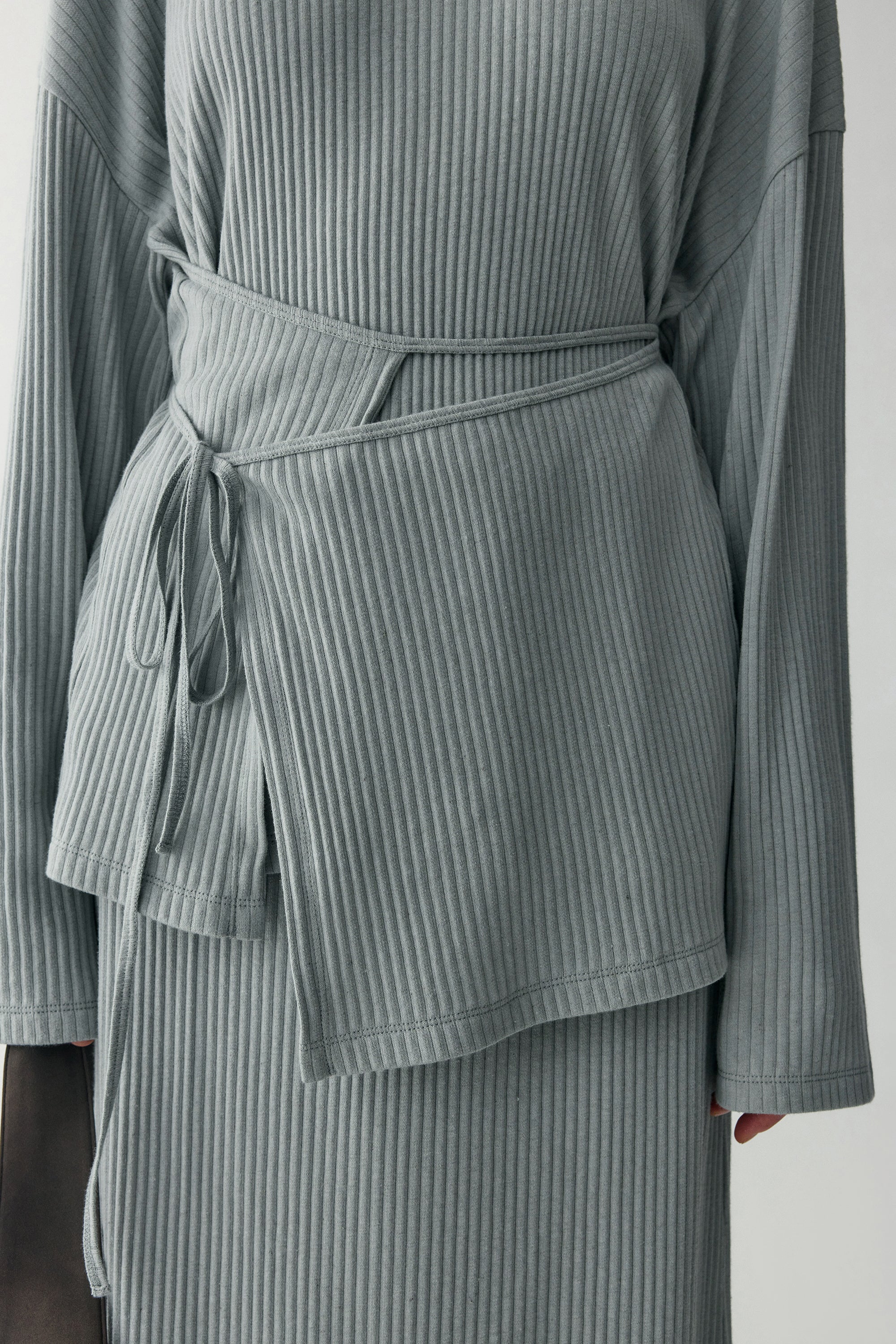 Organic Cotton Wrap Blouse - Image 11