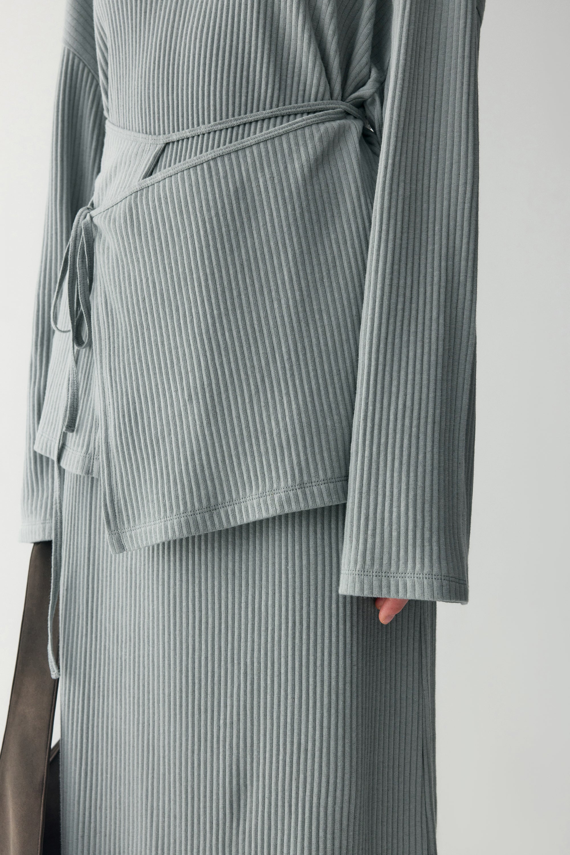 Organic Cotton Wrap Blouse - Image 12